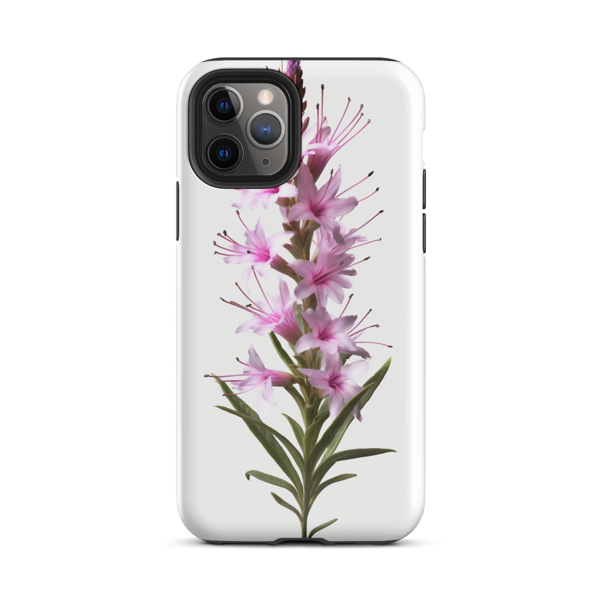 Blazing Star Flower iPhone Case by Visual Verse - Image 3