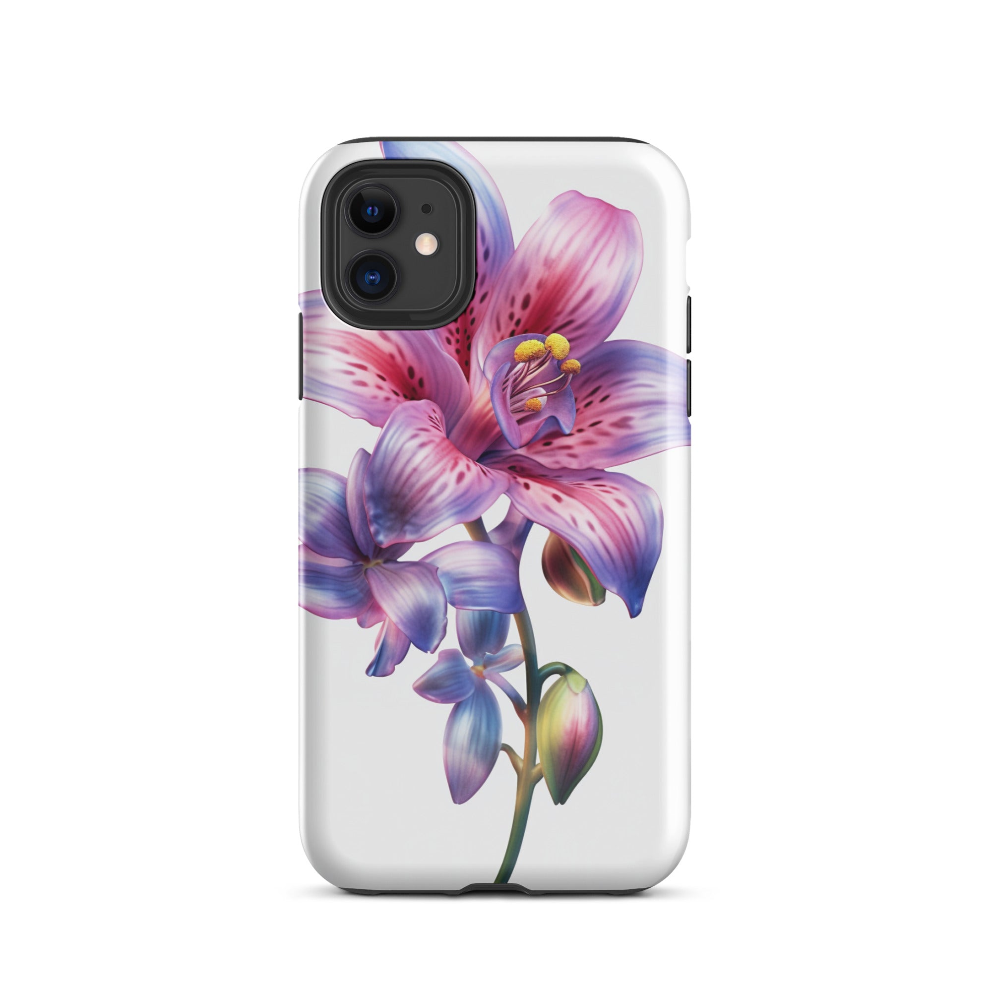 Blephilia Flower iPhone Case by Visual Verse - Image 1