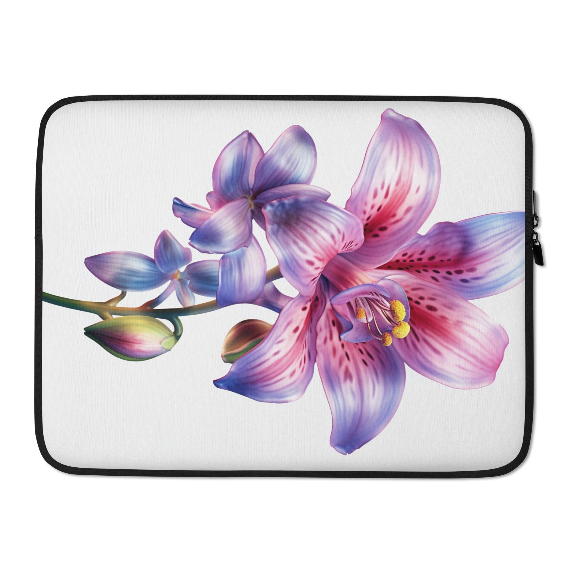 Blephilia Flower Laptop Sleeve by Visual Verse - Image 1