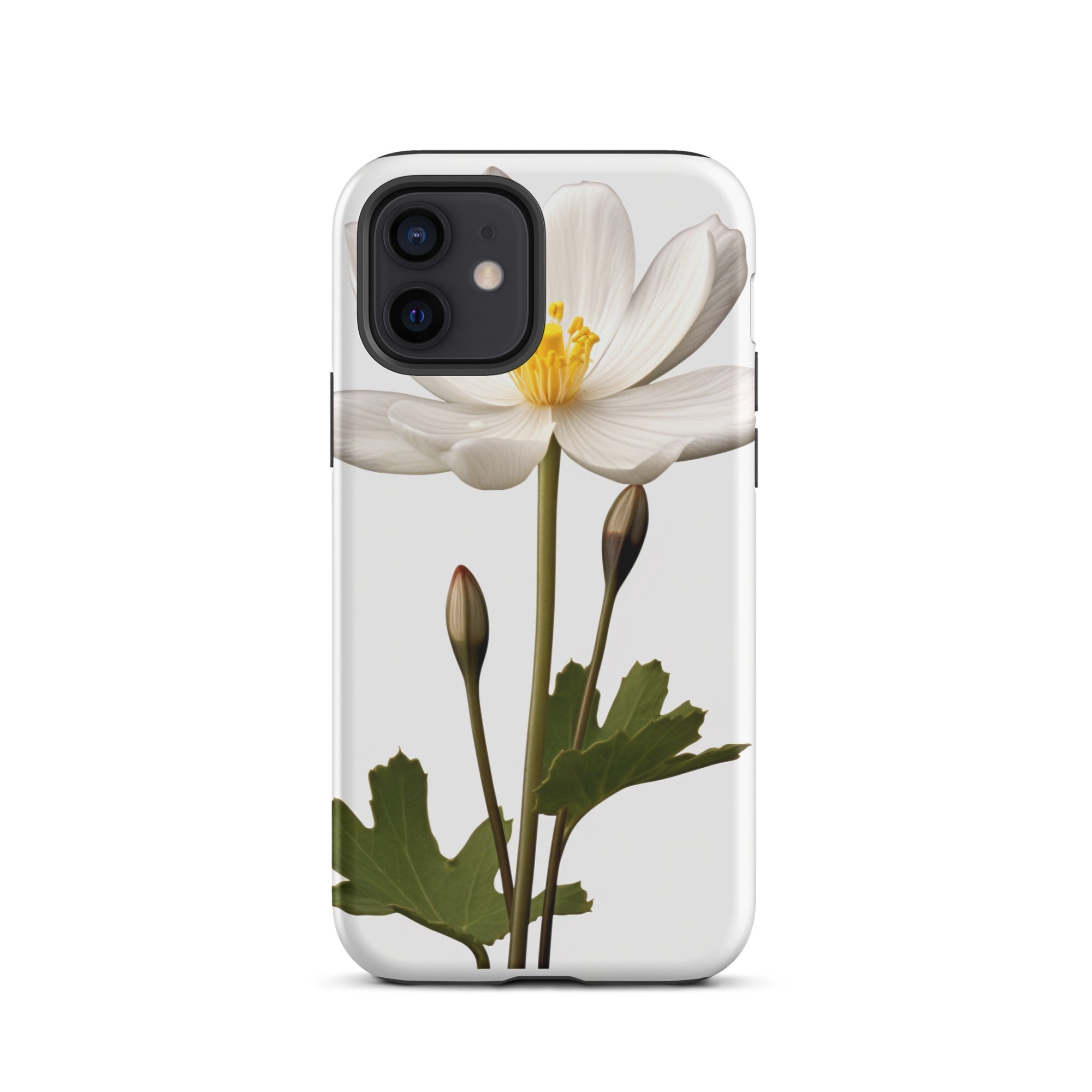 Bloodroot Flower iPhone Case by Visual Verse - Image 10