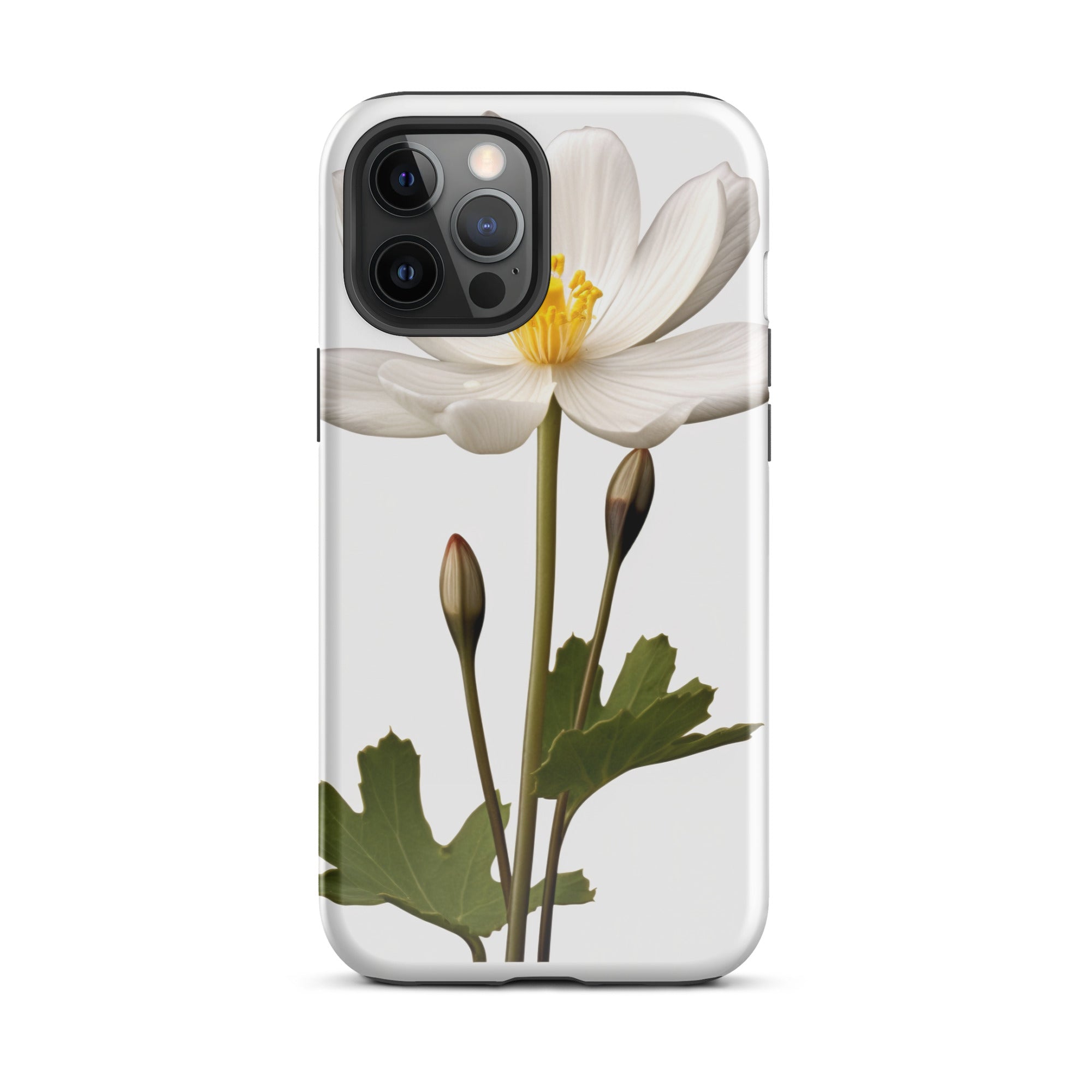 Bloodroot Flower iPhone Case by Visual Verse - Image 13