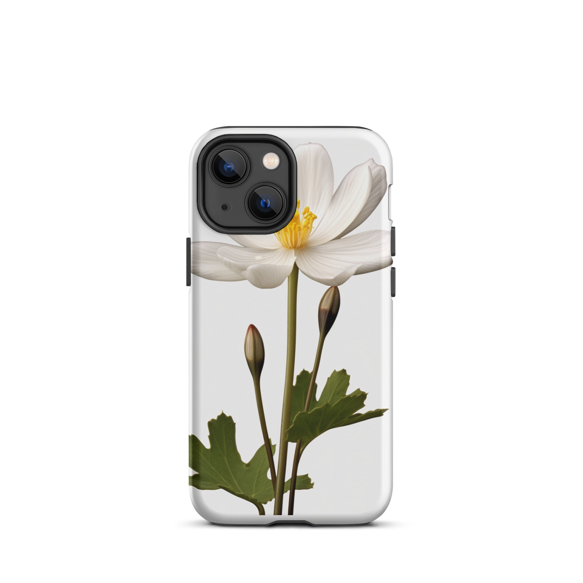Bloodroot Flower iPhone Case by Visual Verse - Image 16