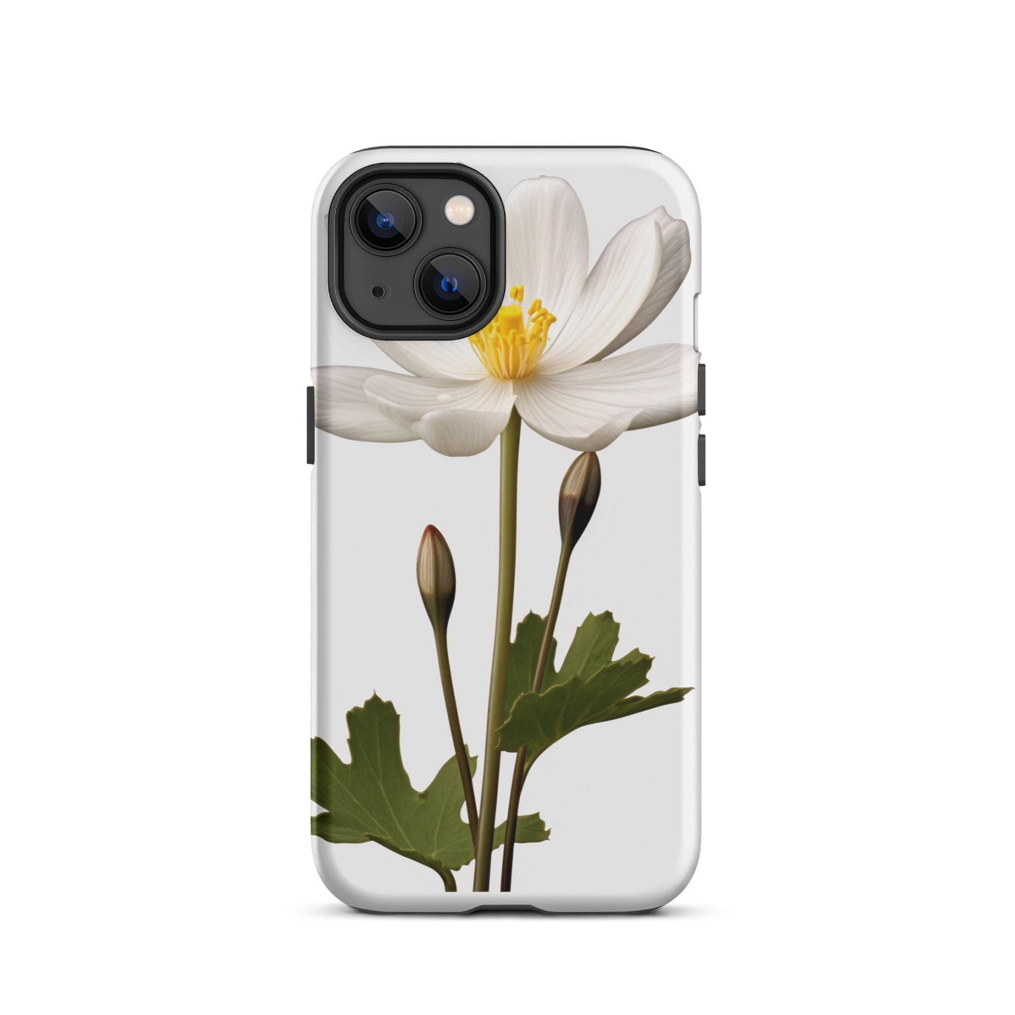 Bloodroot Flower iPhone Case by Visual Verse - Image 18