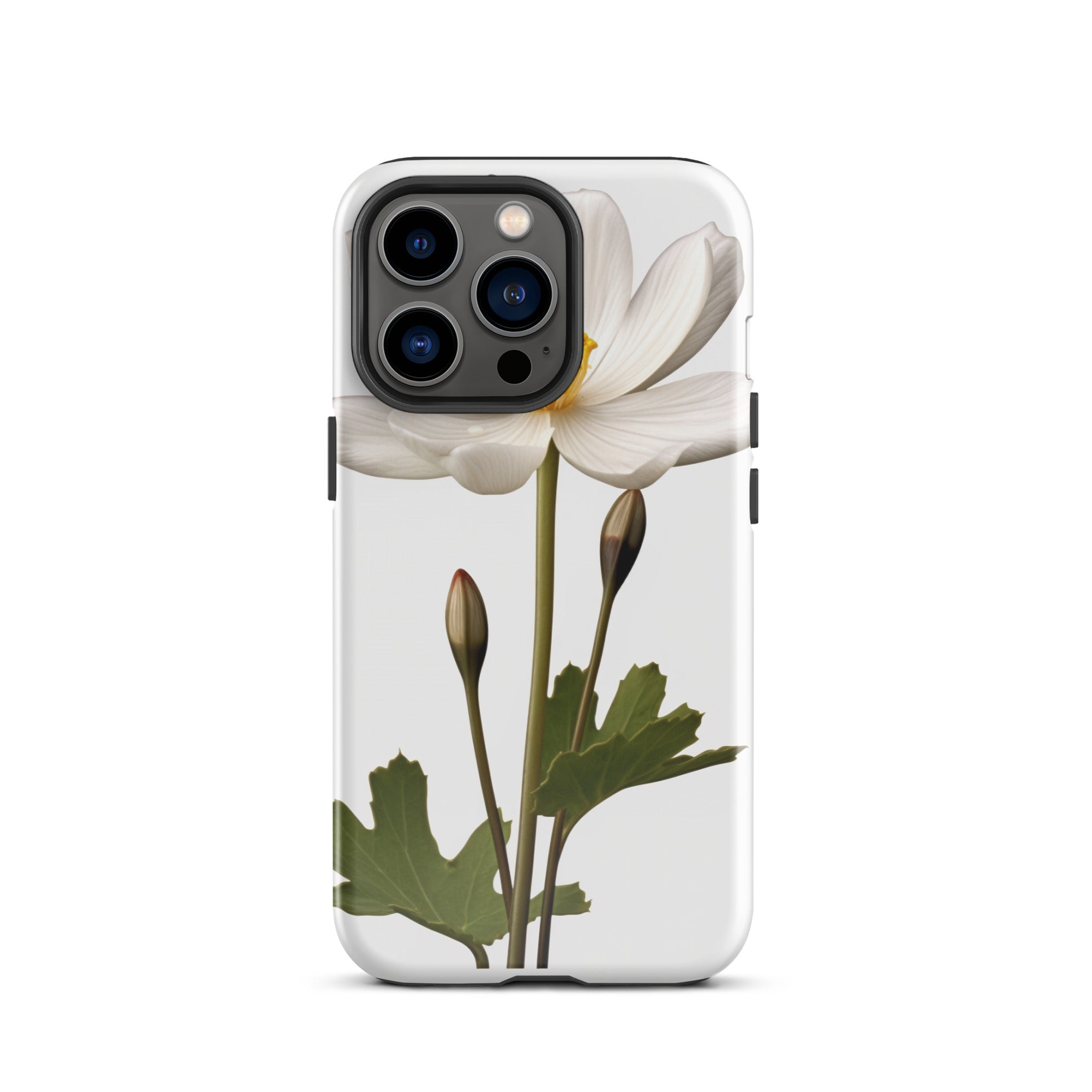 Bloodroot Flower iPhone Case by Visual Verse - Image 19