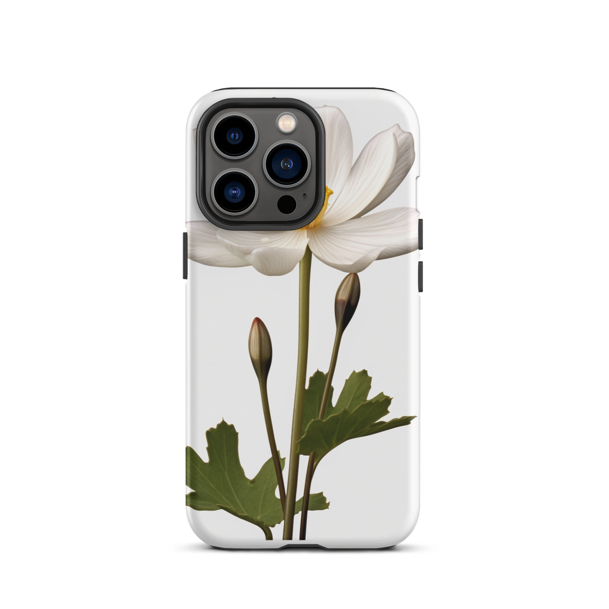 Bloodroot Flower iPhone Case by Visual Verse - Image 20