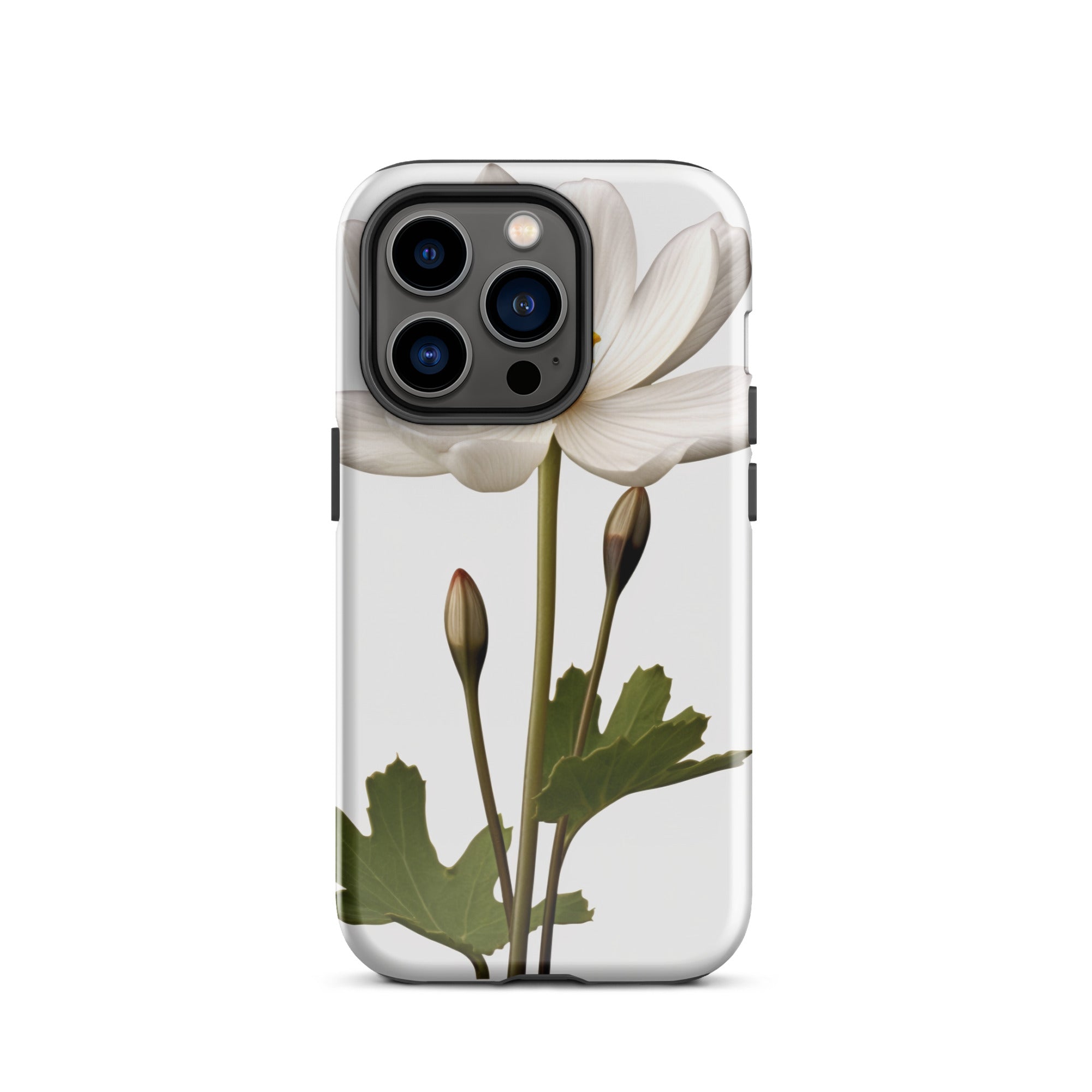 Bloodroot Flower iPhone Case by Visual Verse - Image 27