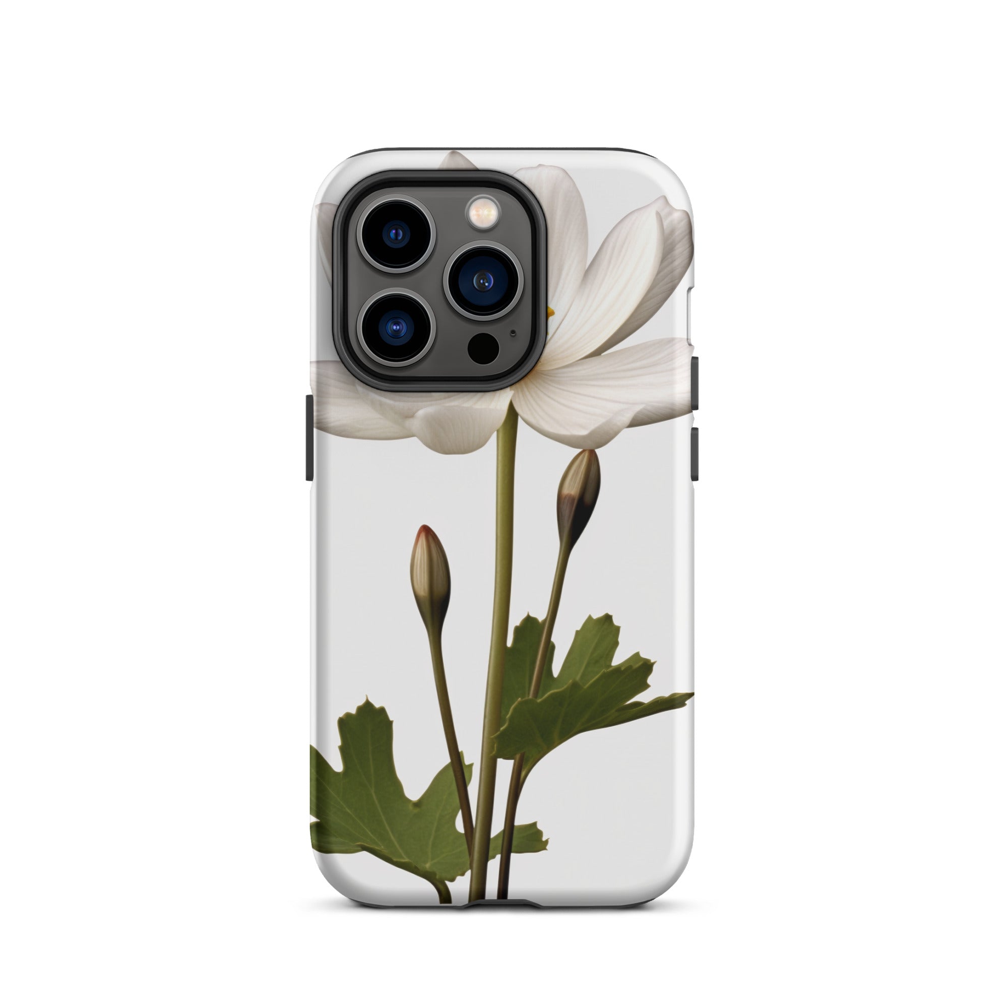 Bloodroot Flower iPhone Case by Visual Verse - Image 28