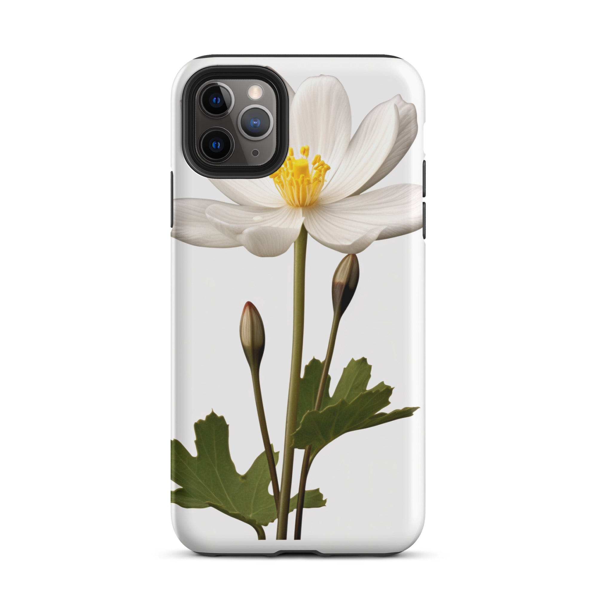 Bloodroot Flower iPhone Case by Visual Verse - Image 6