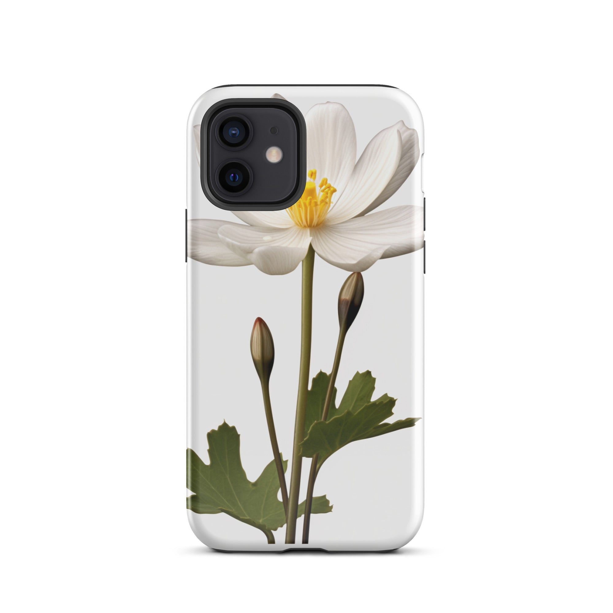 Bloodroot Flower iPhone Case by Visual Verse - Image 9
