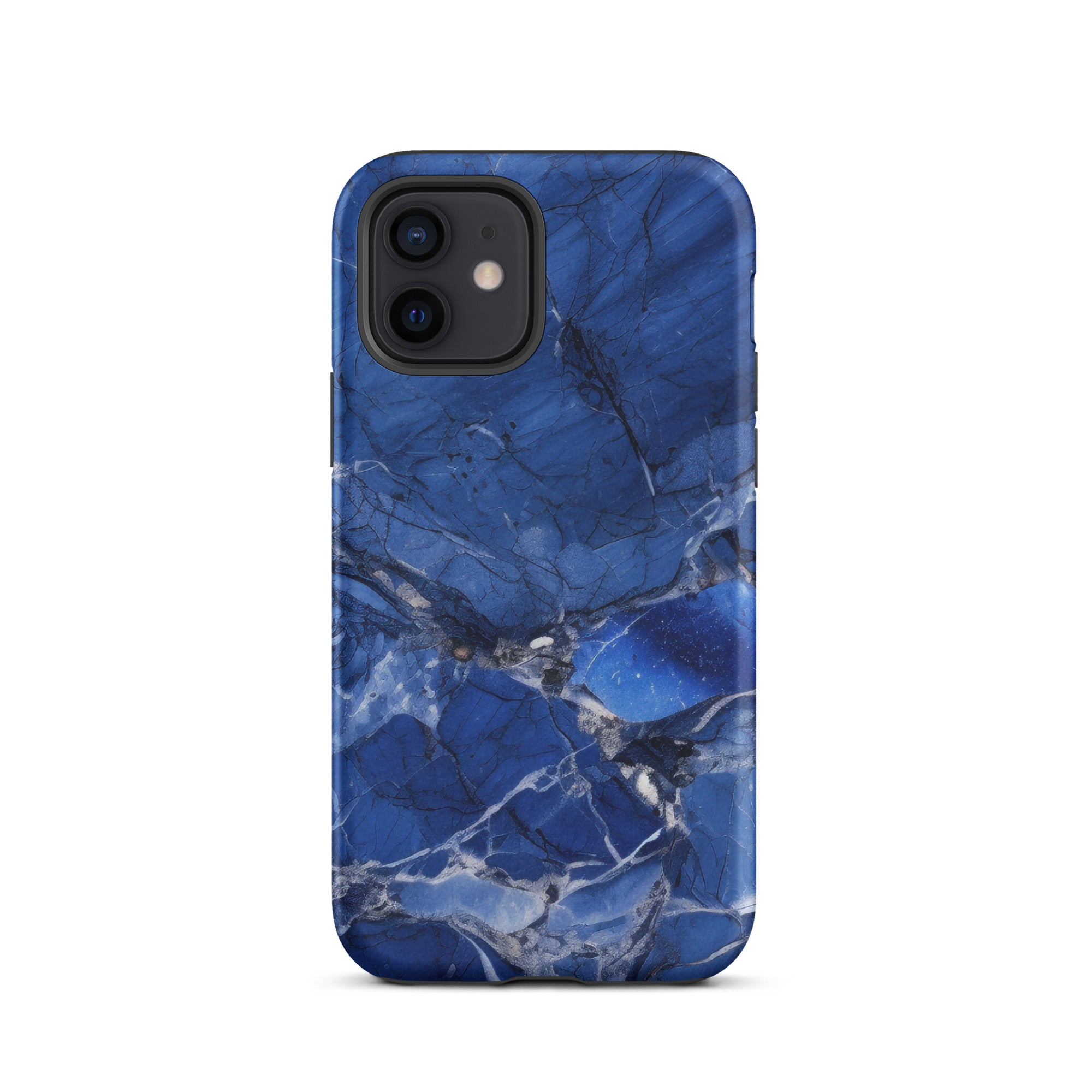 Blue Bahia Granite iPhone Case by Visual Verse - Image 10
