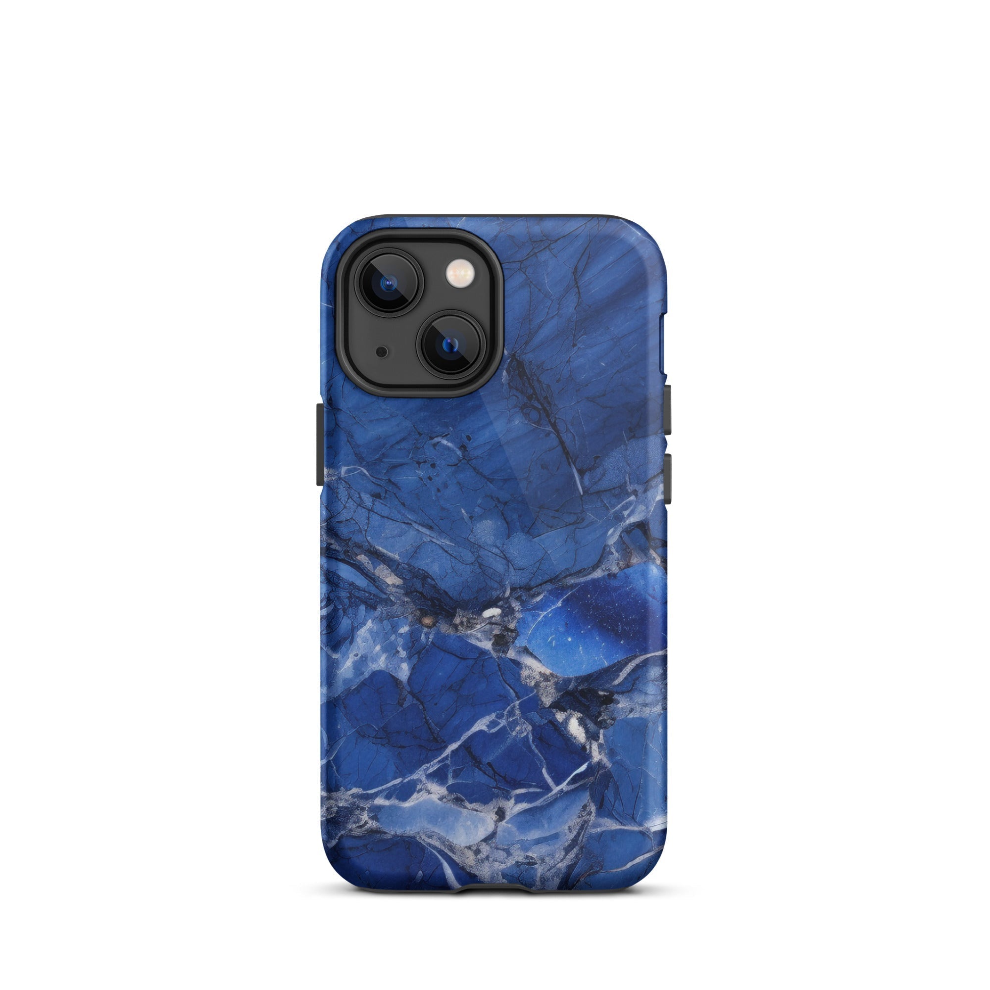 Blue Bahia Granite iPhone Case by Visual Verse - Image 15