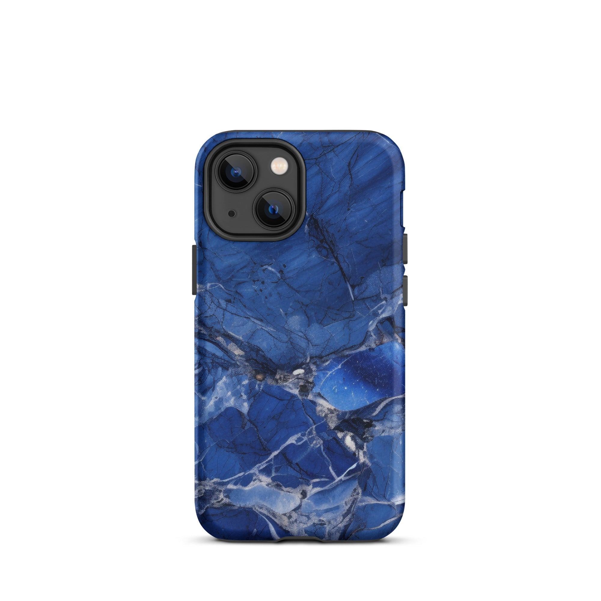 Blue Bahia Granite iPhone Case by Visual Verse - Image 16