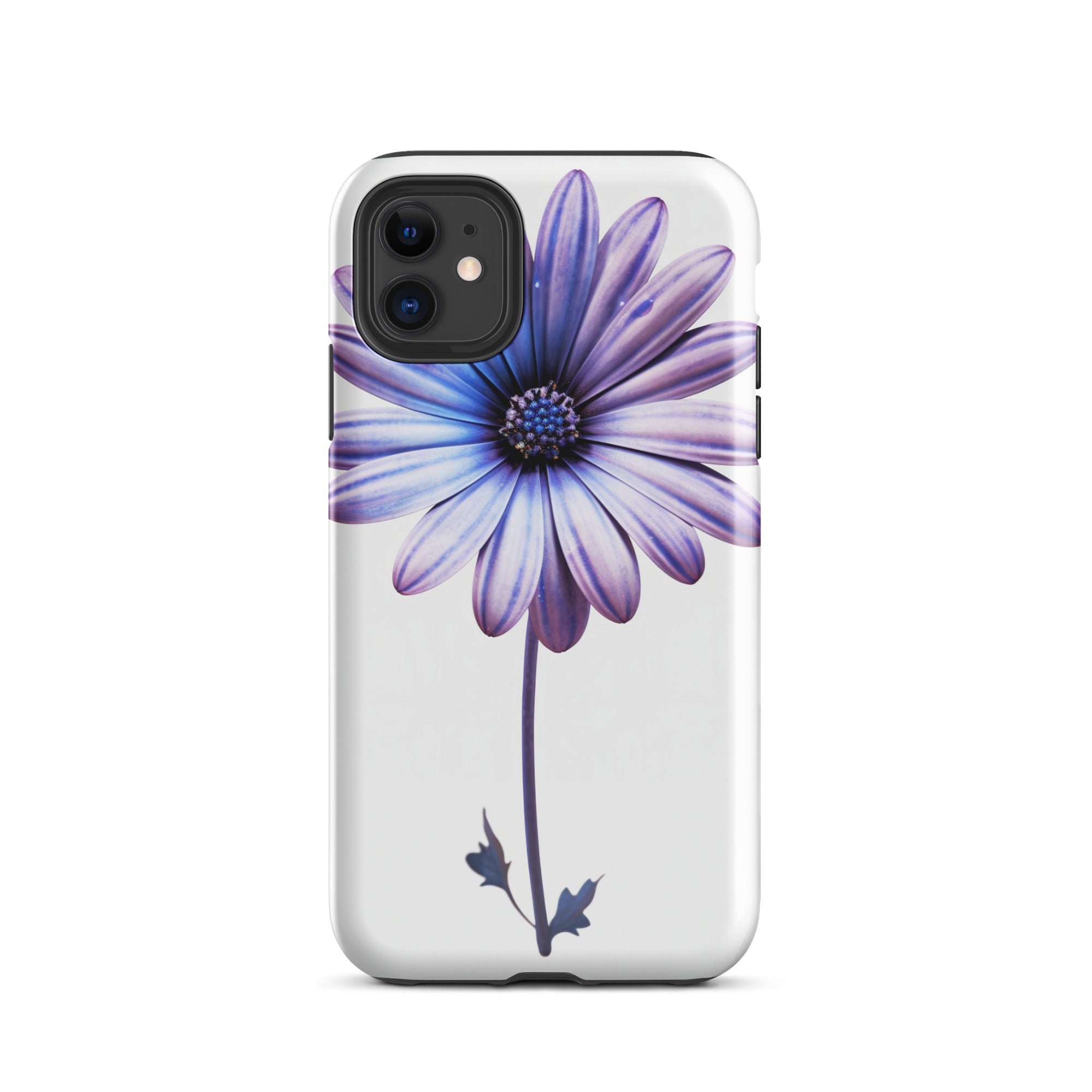 Blue-Eyed African Daisy Flower iPhone Case by Visual Verse - Image 1