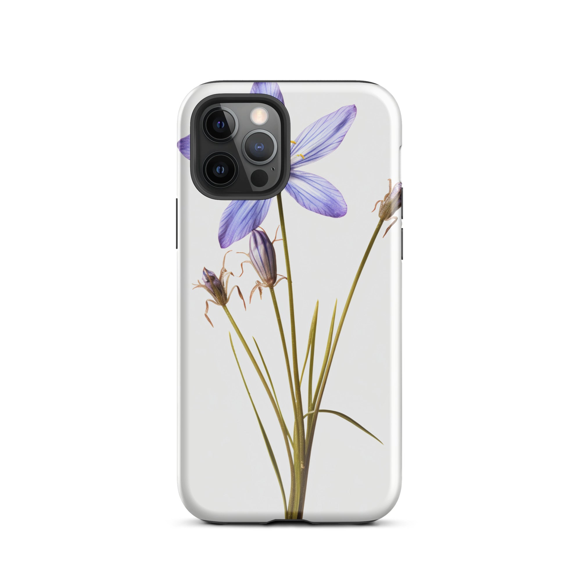 Blue-Eyed Grass Flower iPhone Case by Visual Verse - Image 11