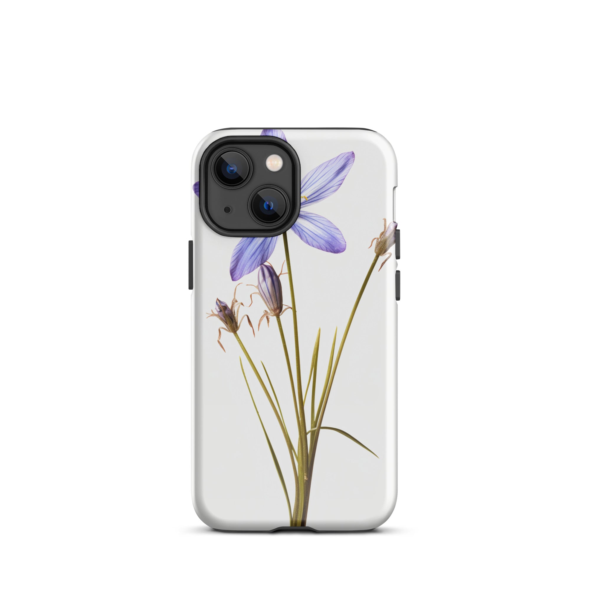 Blue-Eyed Grass Flower iPhone Case by Visual Verse - Image 15