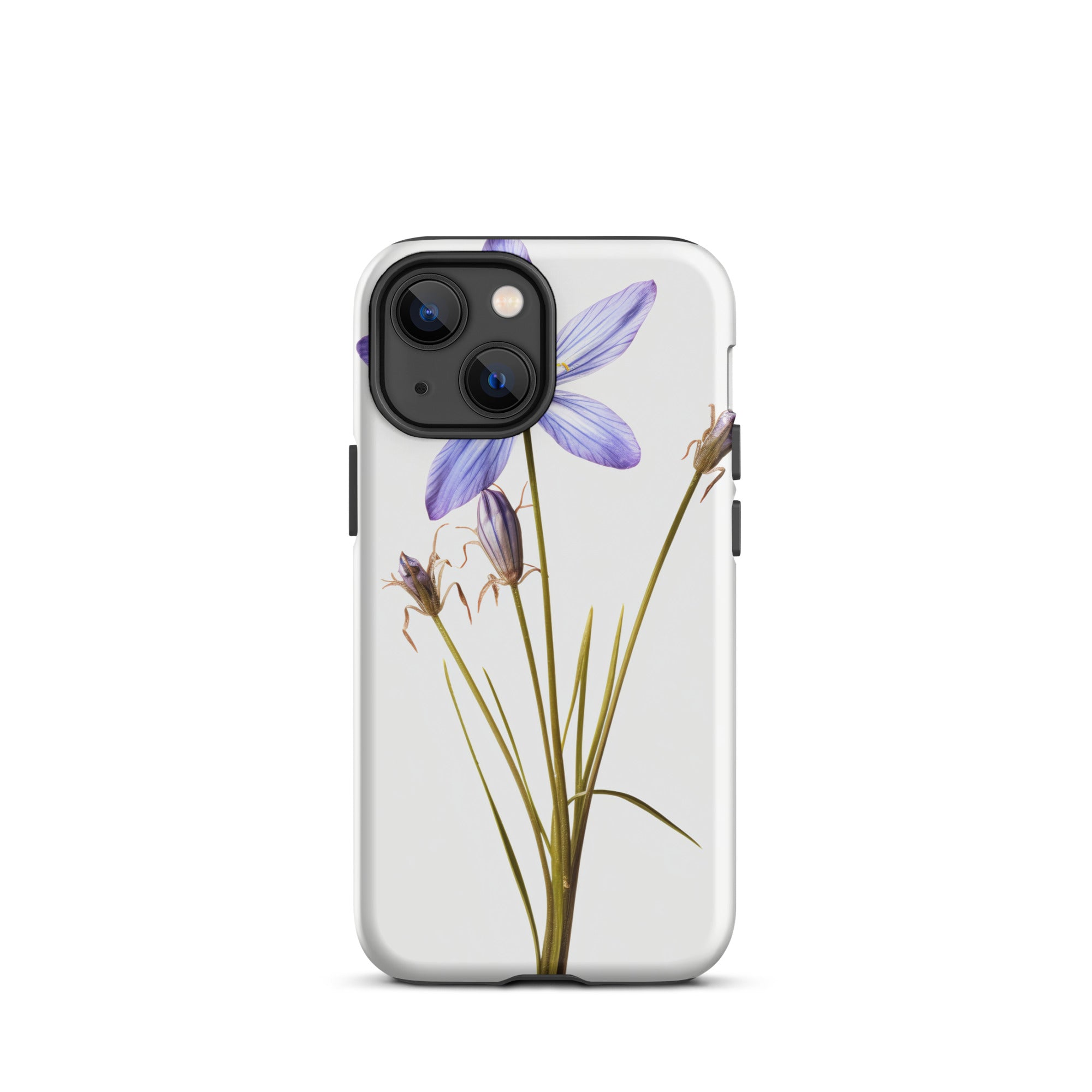 Blue-Eyed Grass Flower iPhone Case by Visual Verse - Image 16