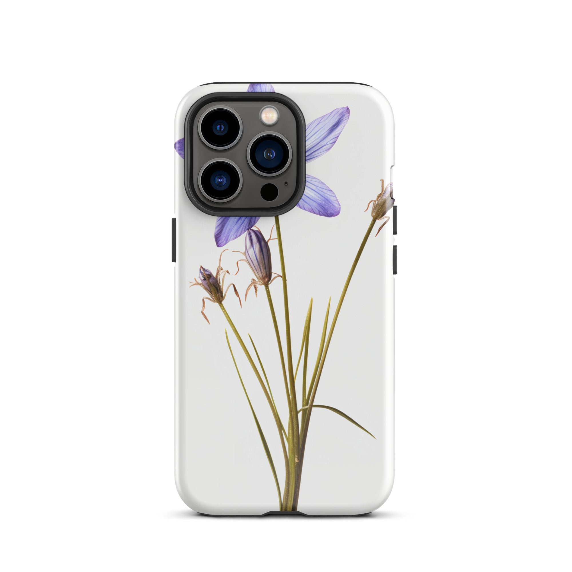 Blue-Eyed Grass Flower iPhone Case by Visual Verse - Image 19