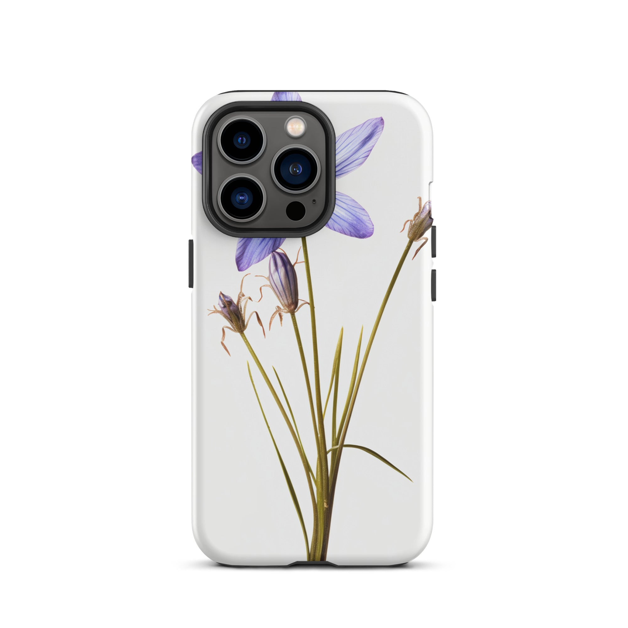 Blue-Eyed Grass Flower iPhone Case by Visual Verse - Image 20