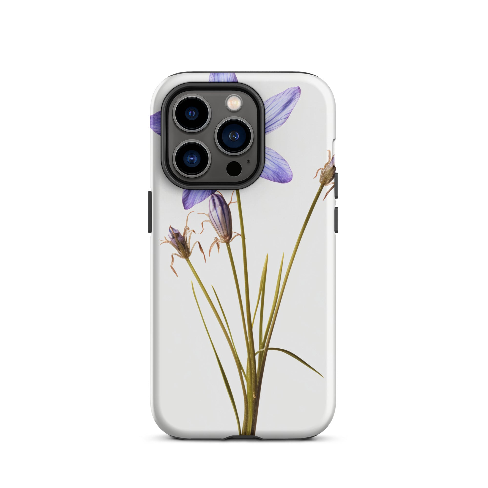 Blue-Eyed Grass Flower iPhone Case by Visual Verse - Image 28