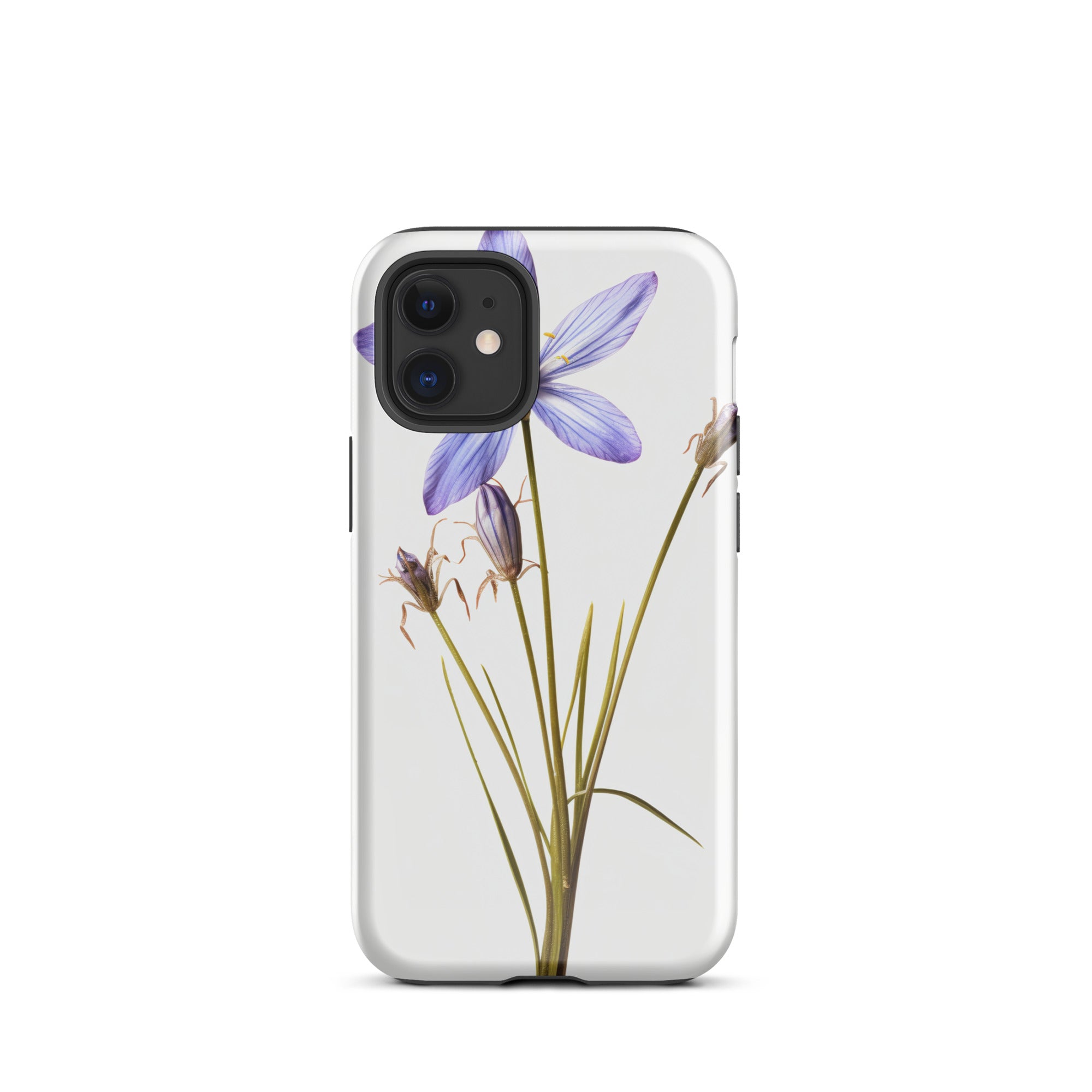 Blue-Eyed Grass Flower iPhone Case by Visual Verse - Image 7