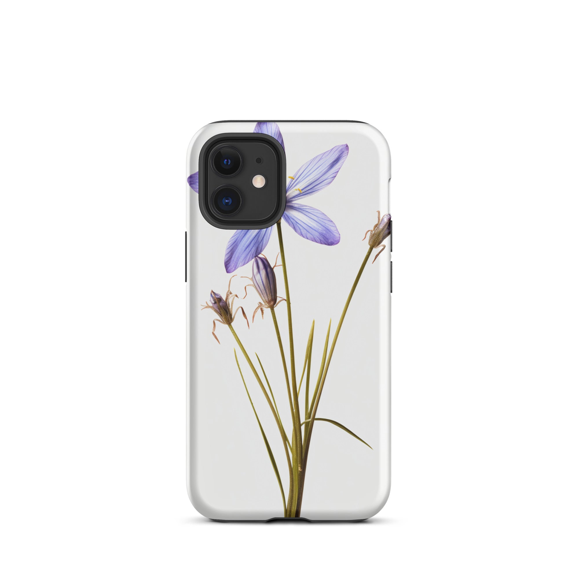Blue-Eyed Grass Flower iPhone Case by Visual Verse - Image 8