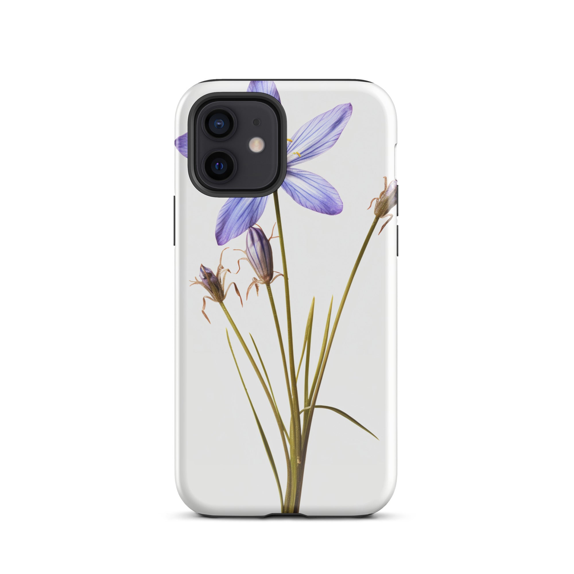 Blue-Eyed Grass Flower iPhone Case by Visual Verse - Image 9
