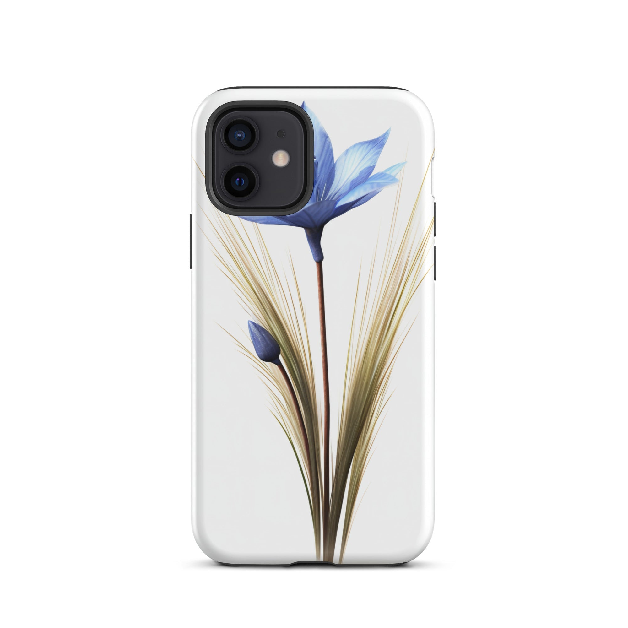 Blue Fescue Flower iPhone Case by Visual Verse - Image 10