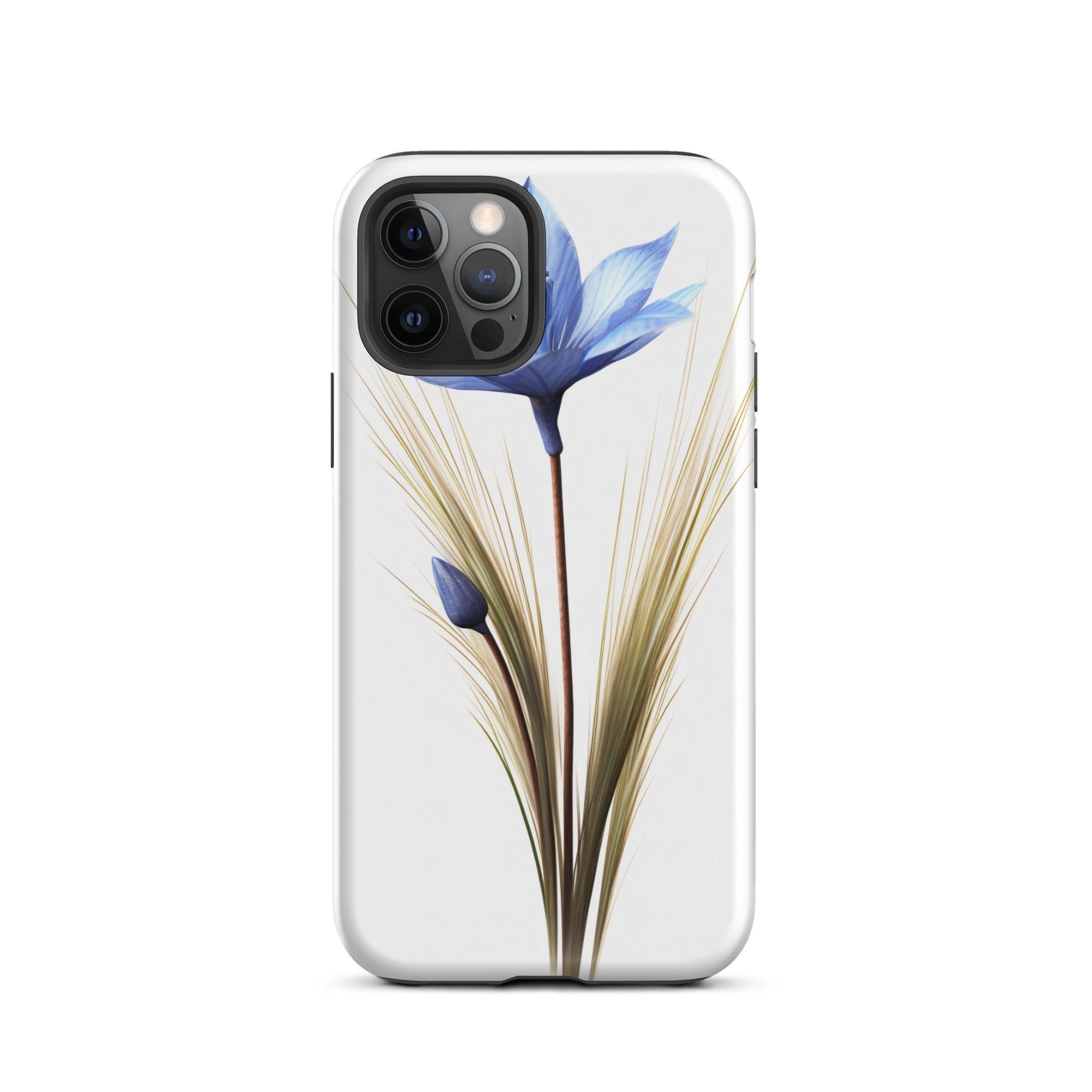 Blue Fescue Flower iPhone Case by Visual Verse - Image 12