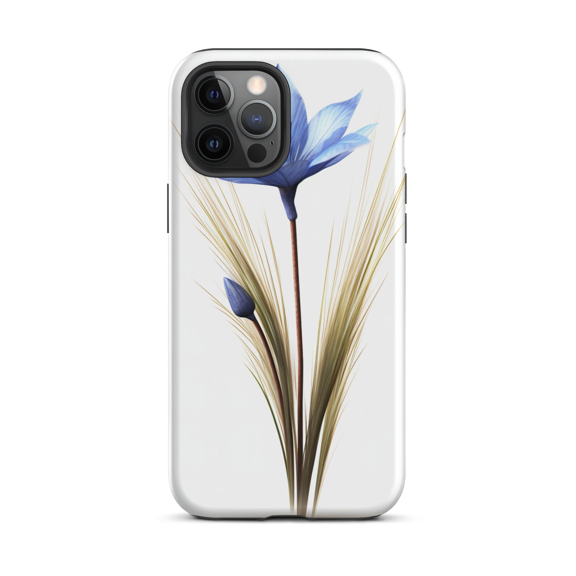 Blue Fescue Flower iPhone Case by Visual Verse - Image 14