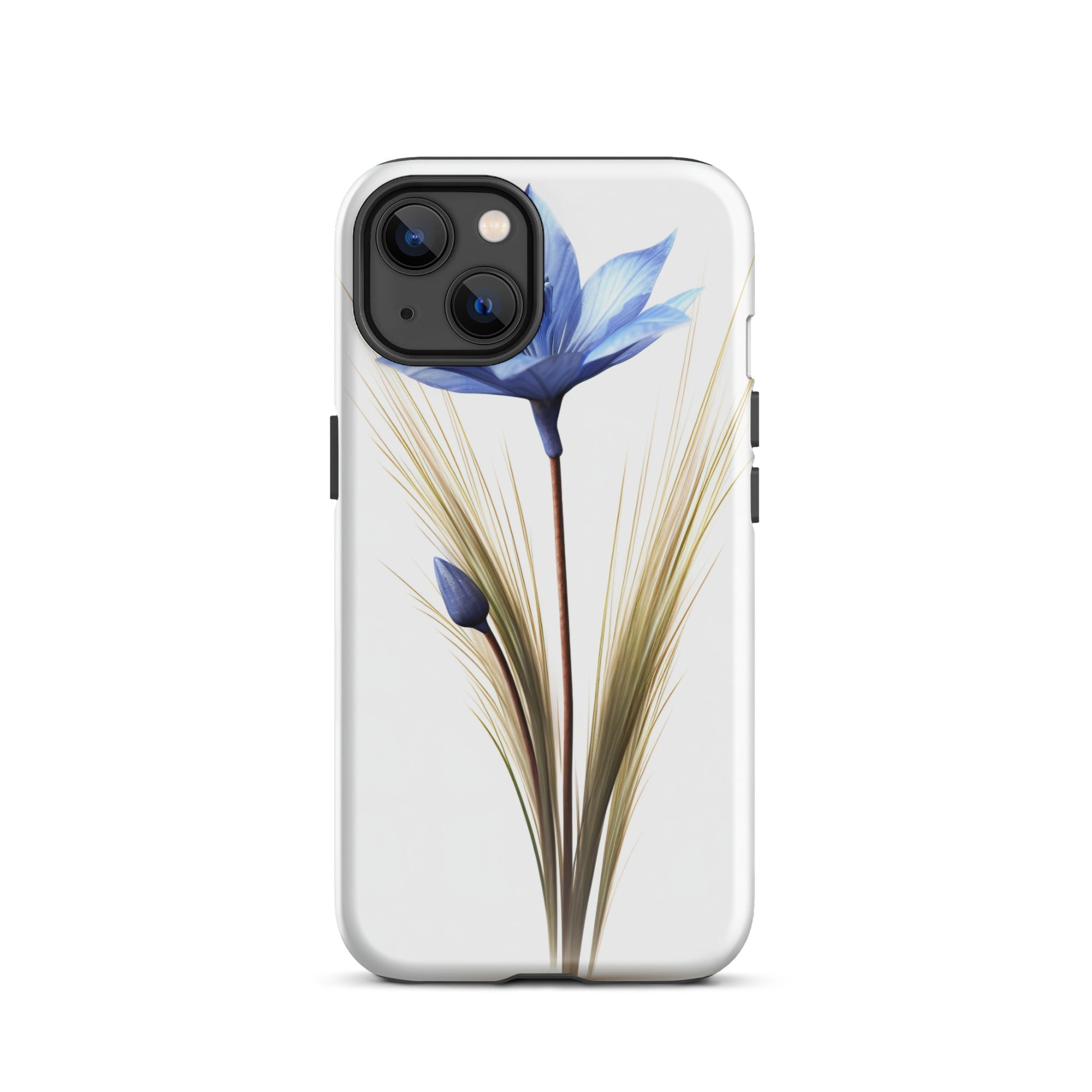 Blue Fescue Flower iPhone Case by Visual Verse - Image 17
