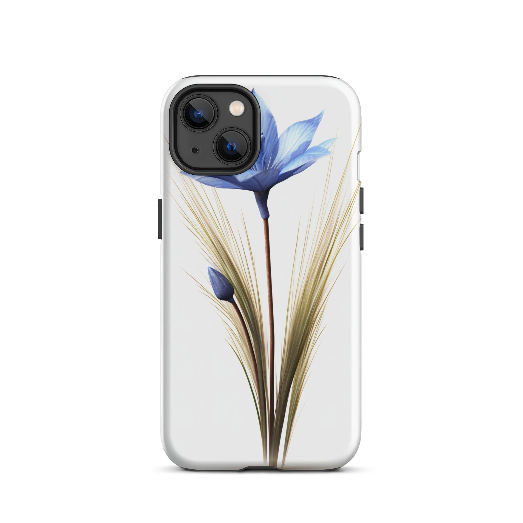 Blue Fescue Flower iPhone Case by Visual Verse - Image 18