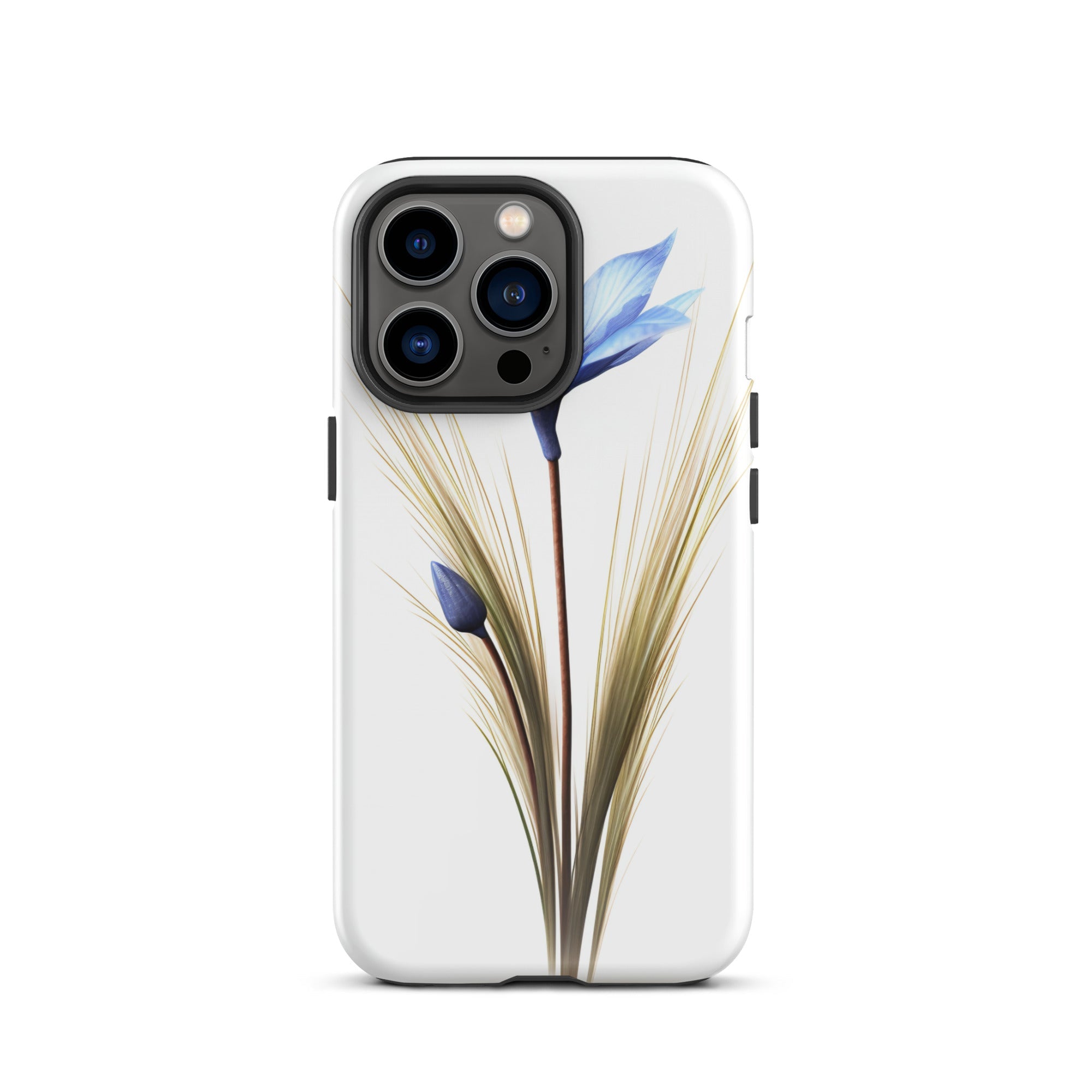Blue Fescue Flower iPhone Case by Visual Verse - Image 19