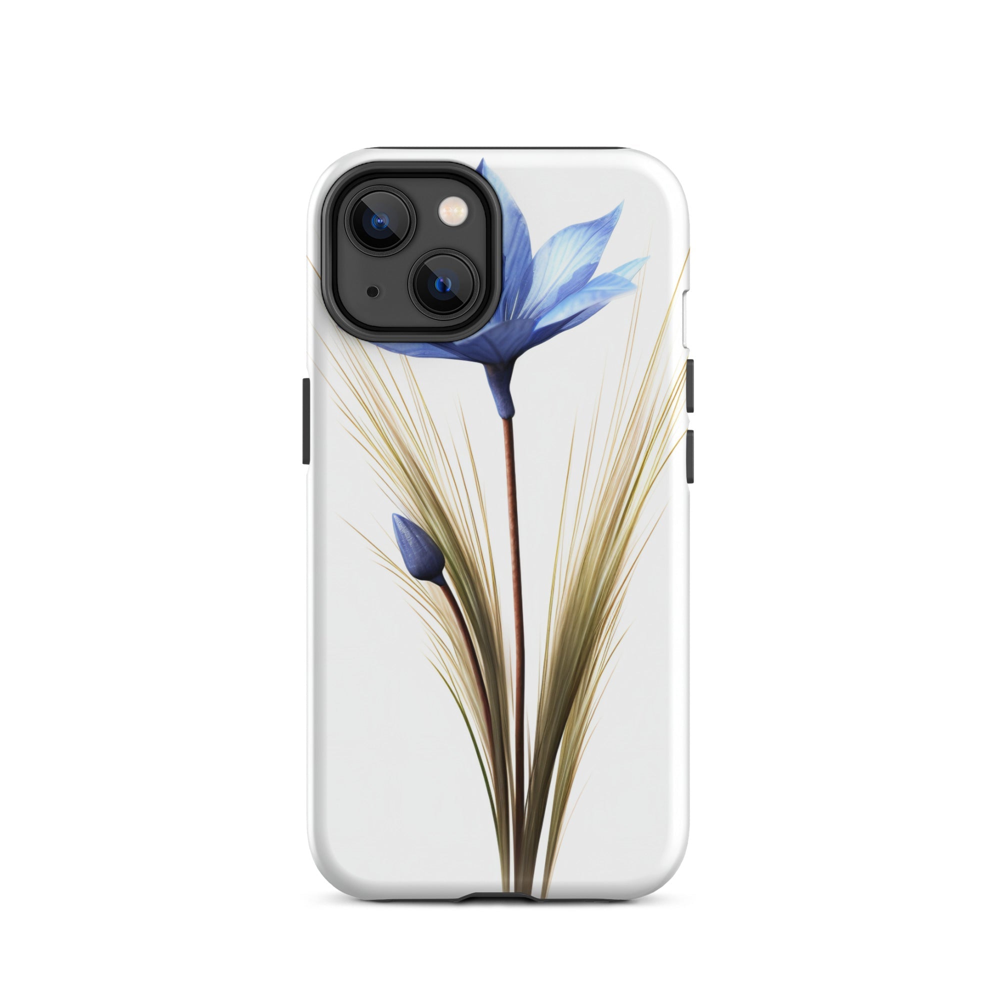 Blue Fescue Flower iPhone Case by Visual Verse - Image 24