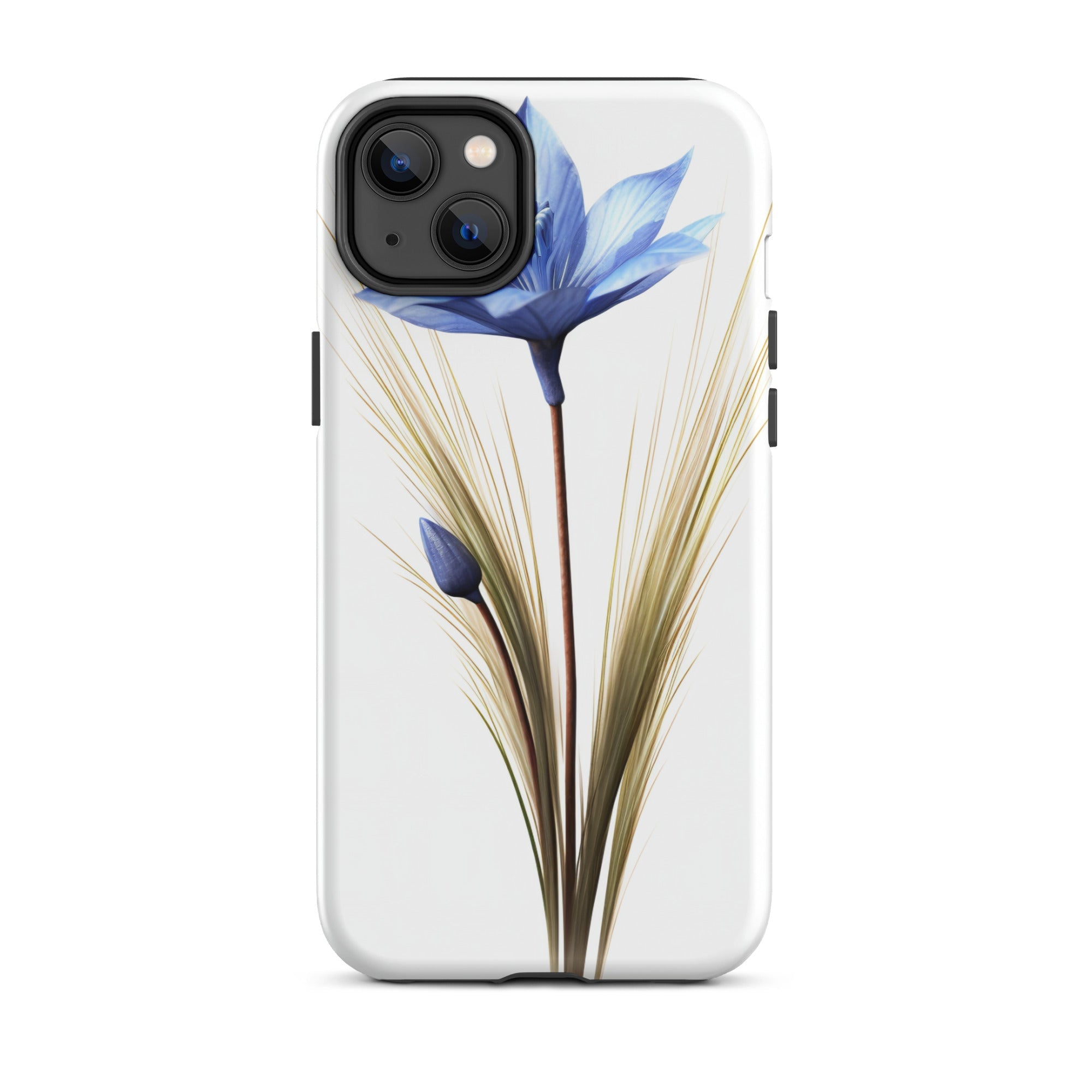 Blue Fescue Flower iPhone Case by Visual Verse - Image 26