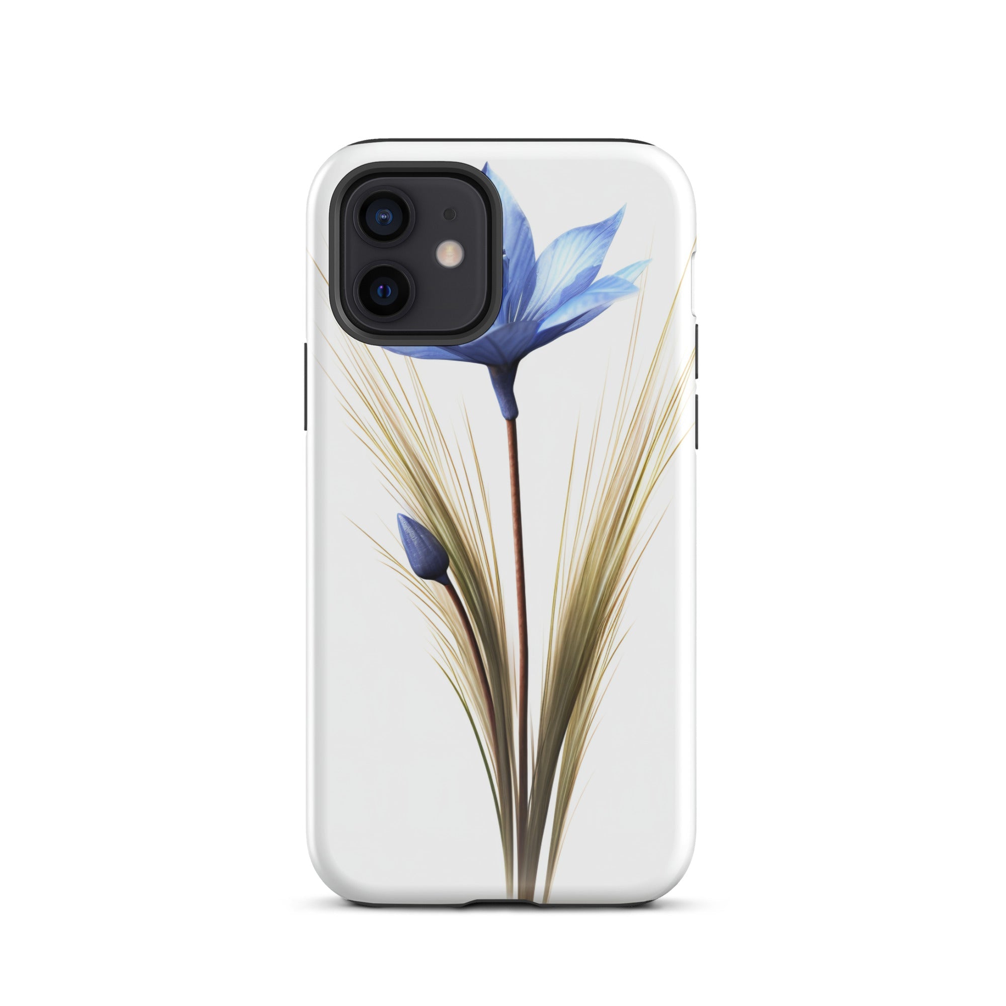 Blue Fescue Flower iPhone Case by Visual Verse - Image 9