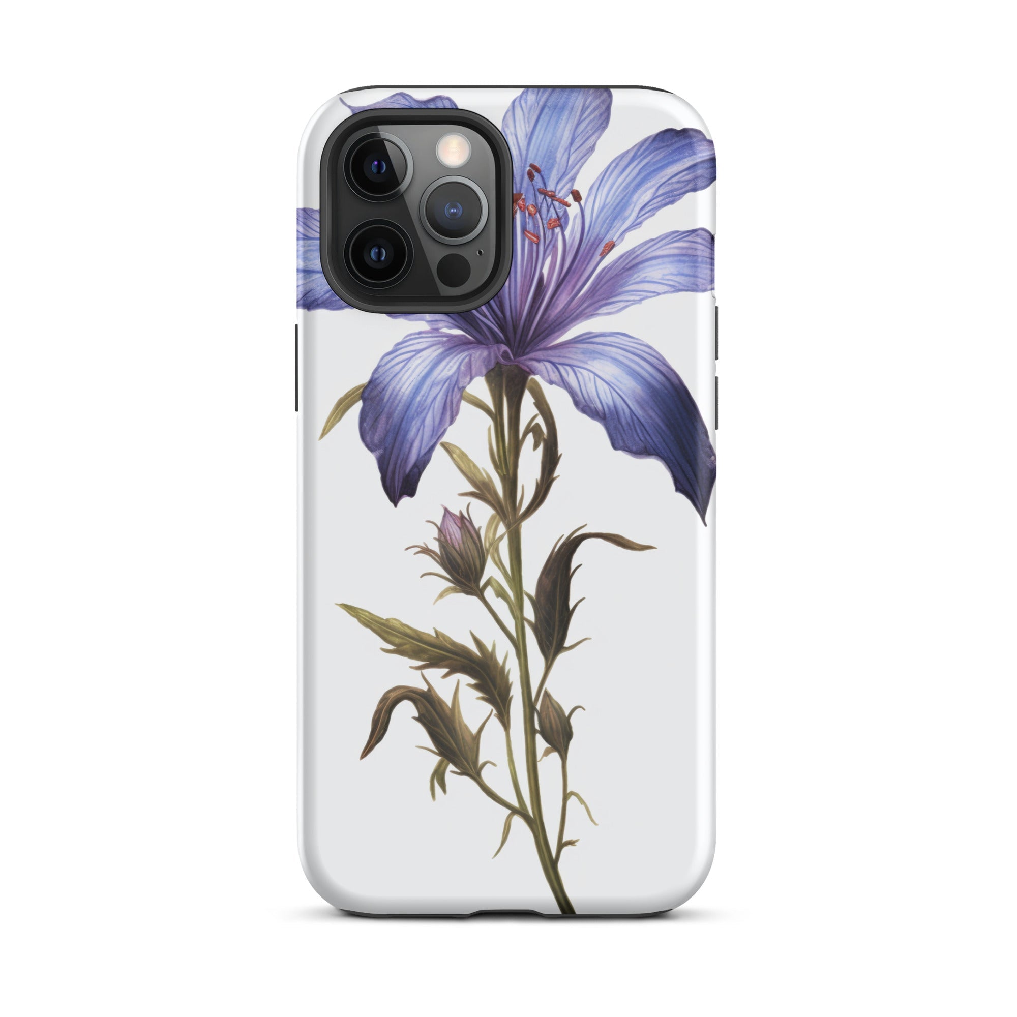 Bluebeard Flower iPhone Case by Visual Verse - Image 14