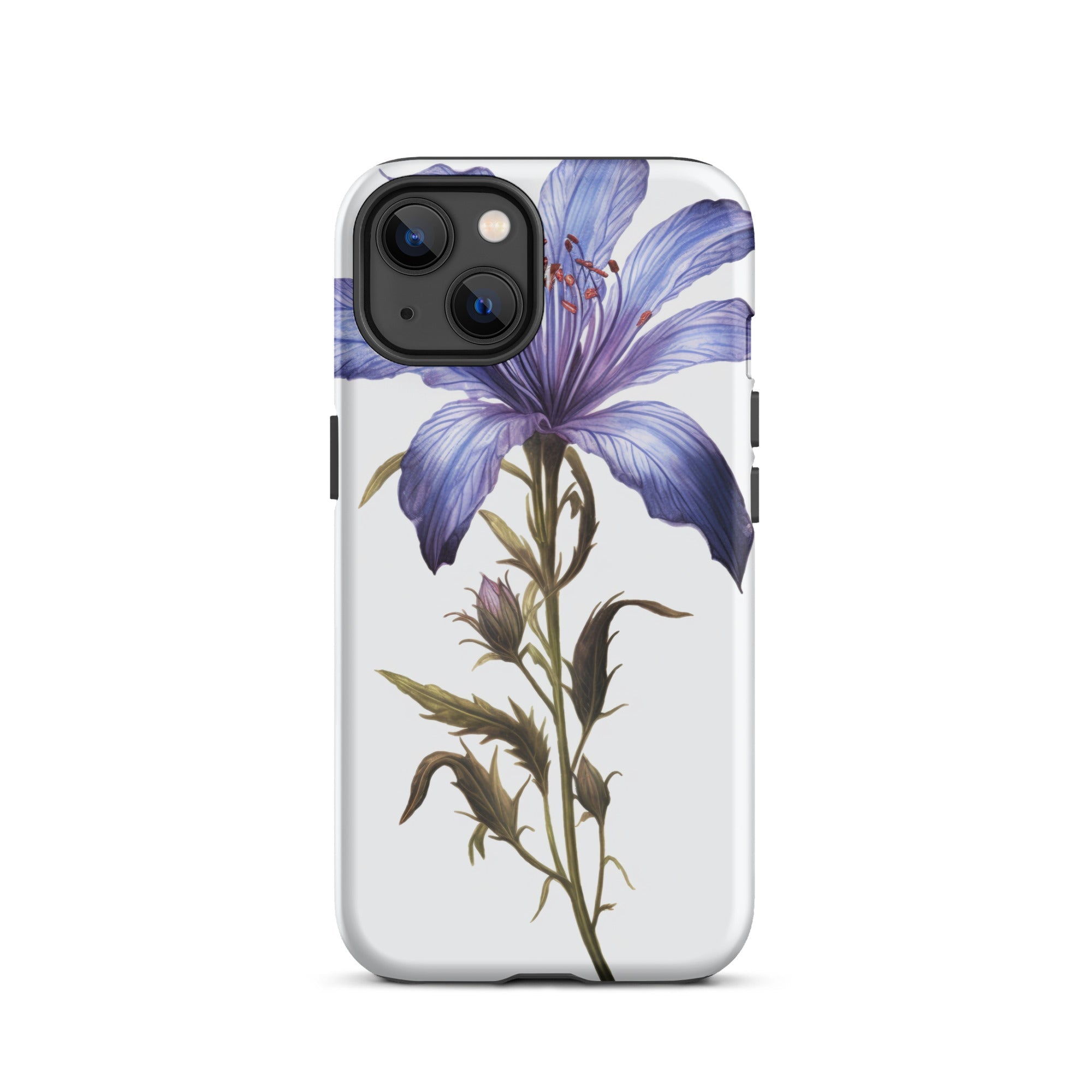 Bluebeard Flower iPhone Case by Visual Verse - Image 18