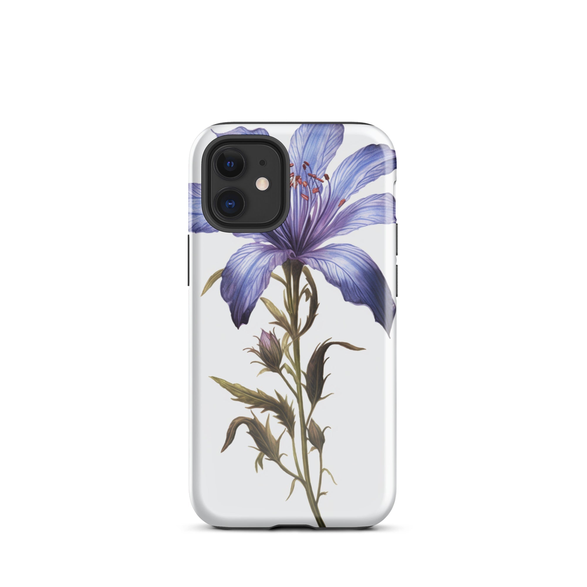 Bluebeard Flower iPhone Case by Visual Verse - Image 7