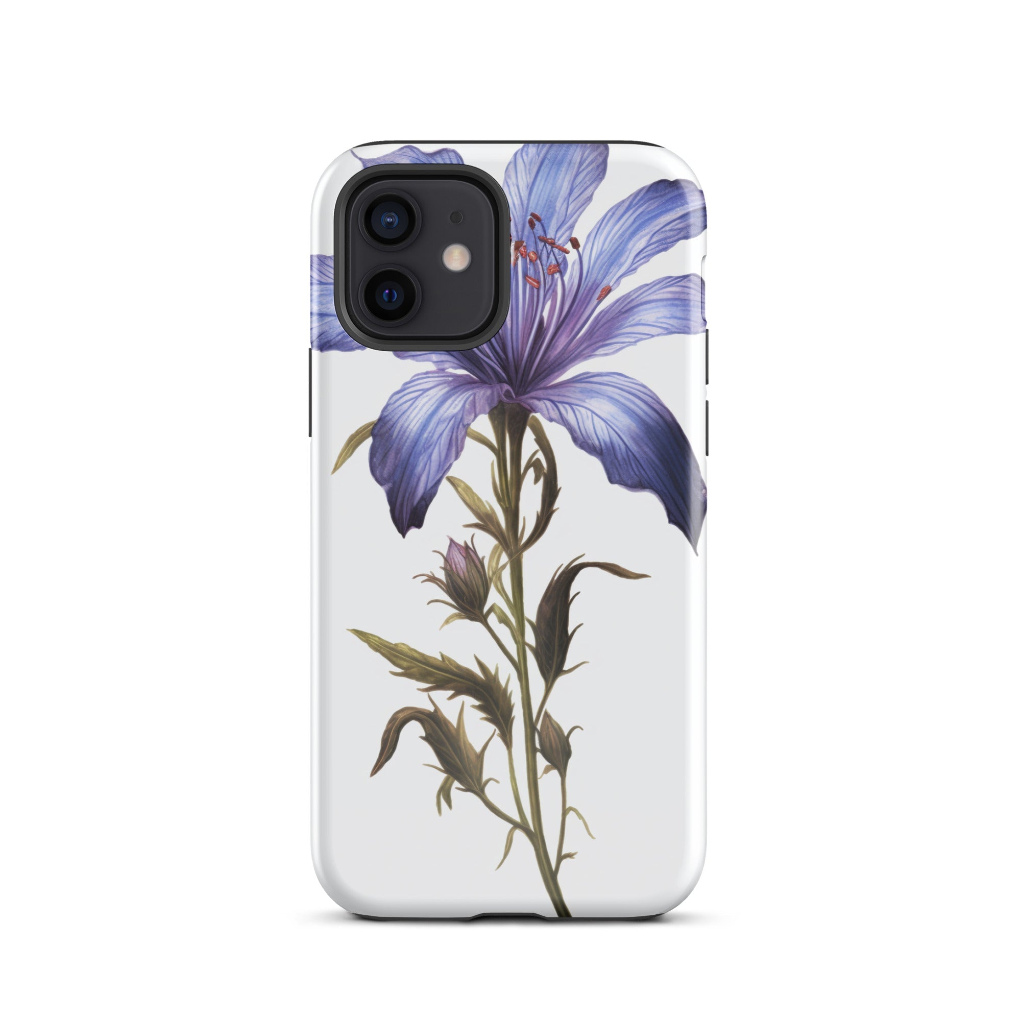 Bluebeard Flower iPhone Case by Visual Verse - Image 9