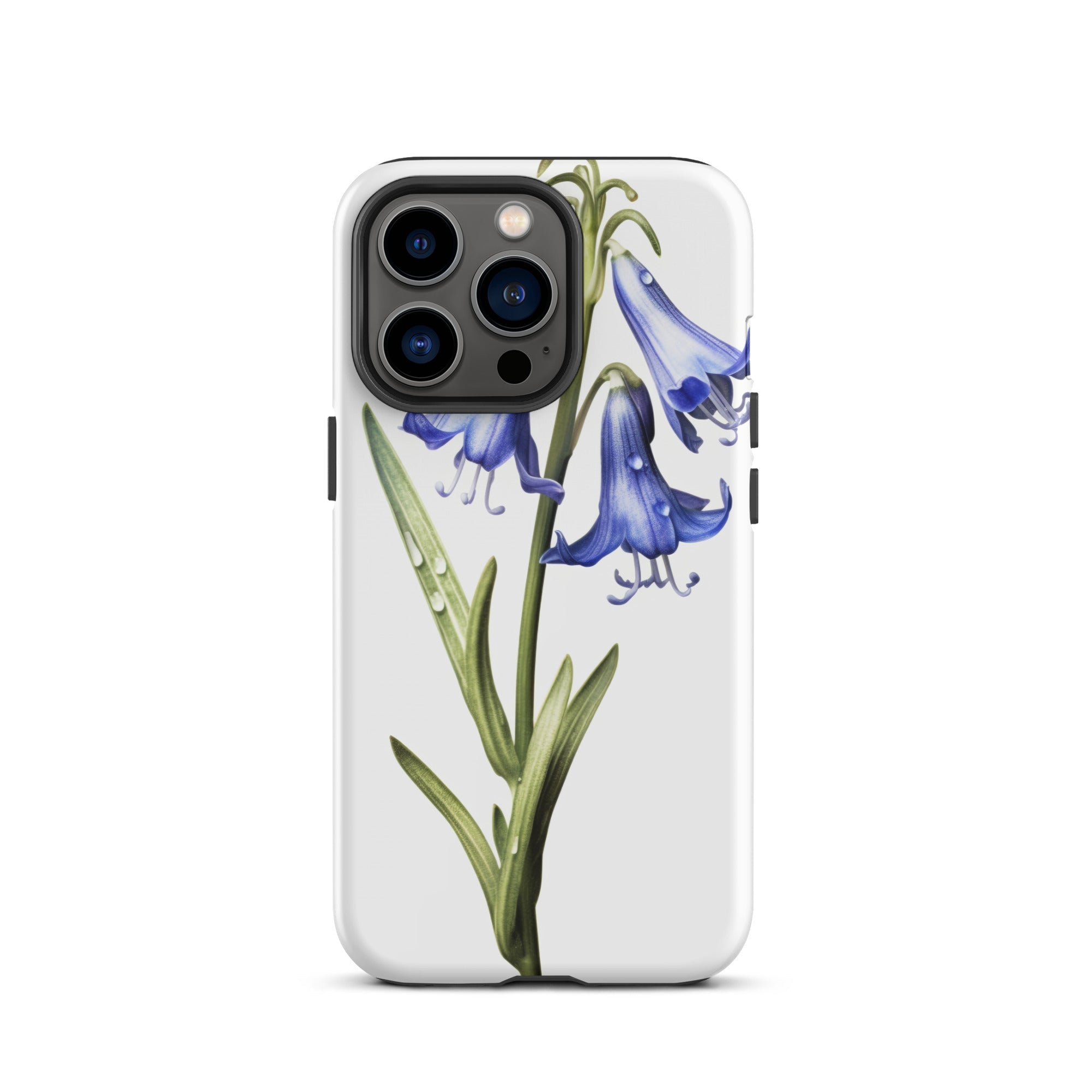 Bluebell Flower Blue iPhone Case by Visual Verse - Image 20