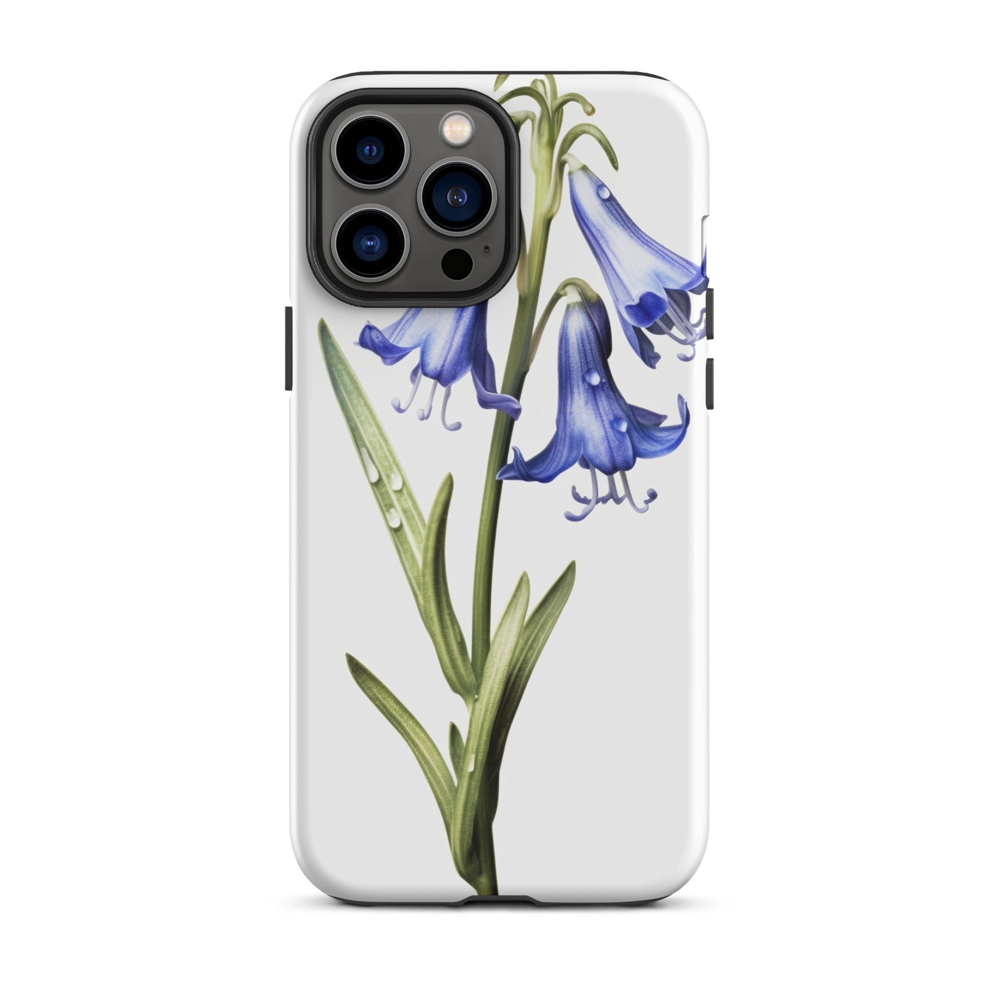 Bluebell Flower Blue iPhone Case by Visual Verse - Image 22