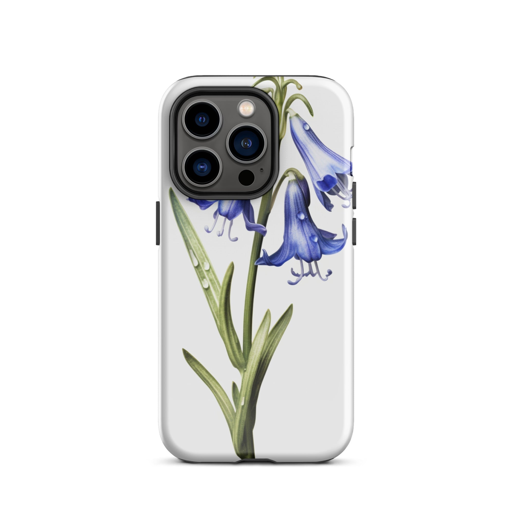 Bluebell Flower Blue iPhone Case by Visual Verse - Image 27