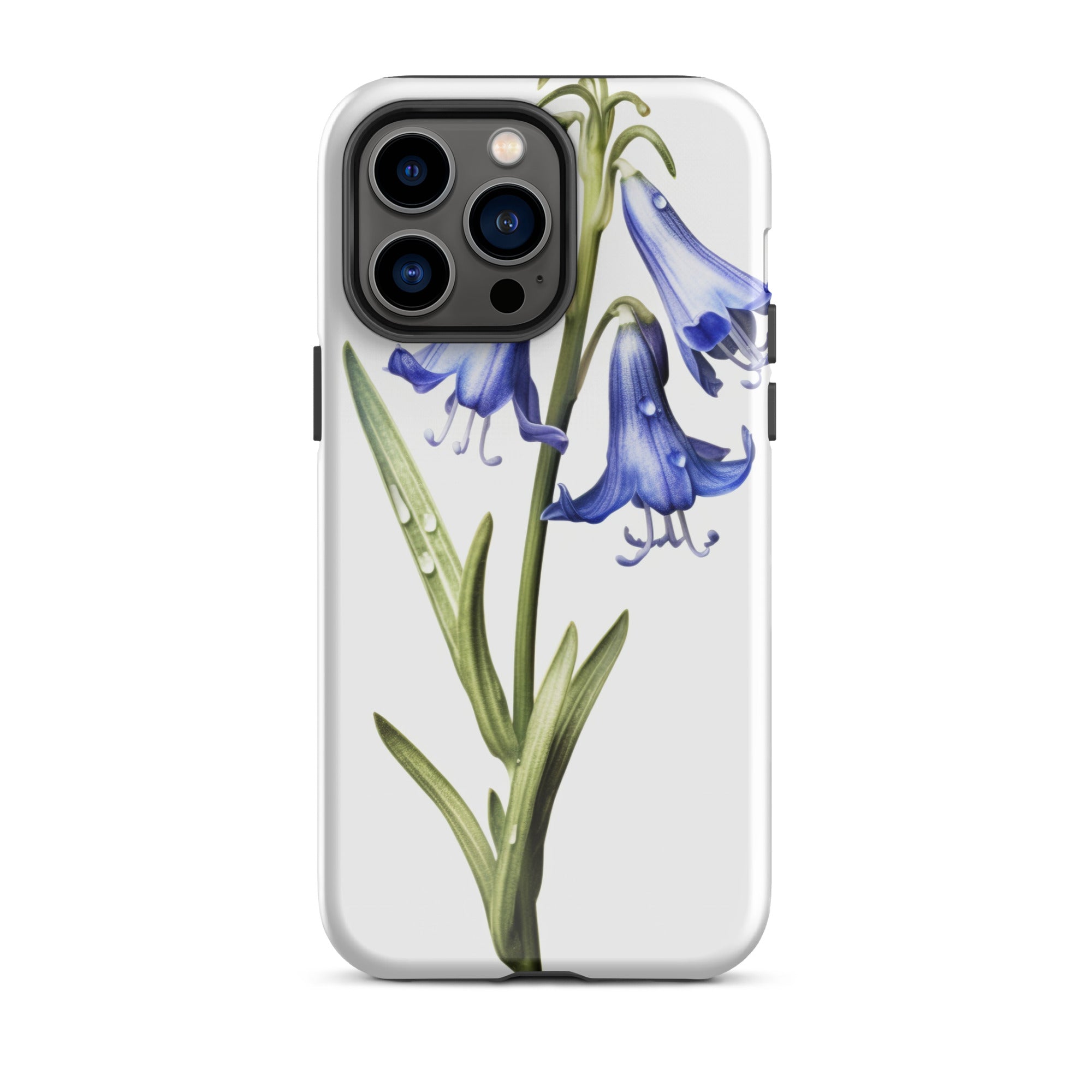 Bluebell Flower Blue iPhone Case by Visual Verse - Image 29