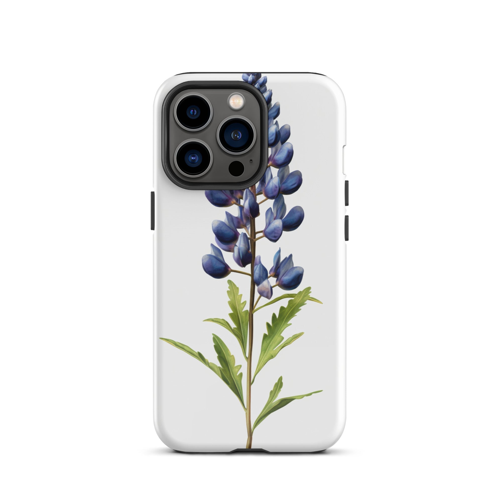 Bluebonnet Lupine Flower iPhone Case by Visual Verse - Image 19