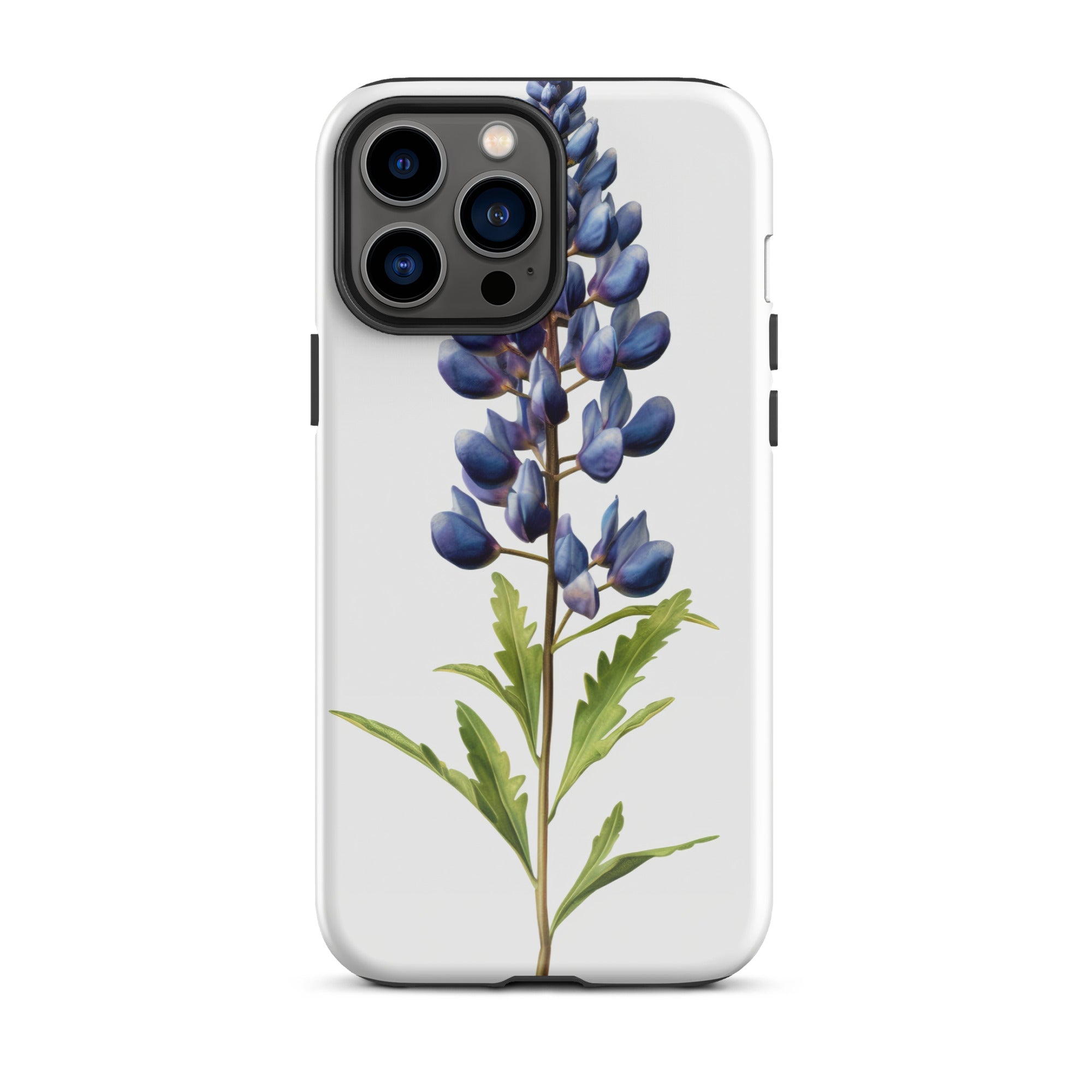 Bluebonnet Lupine Flower iPhone Case by Visual Verse - Image 21