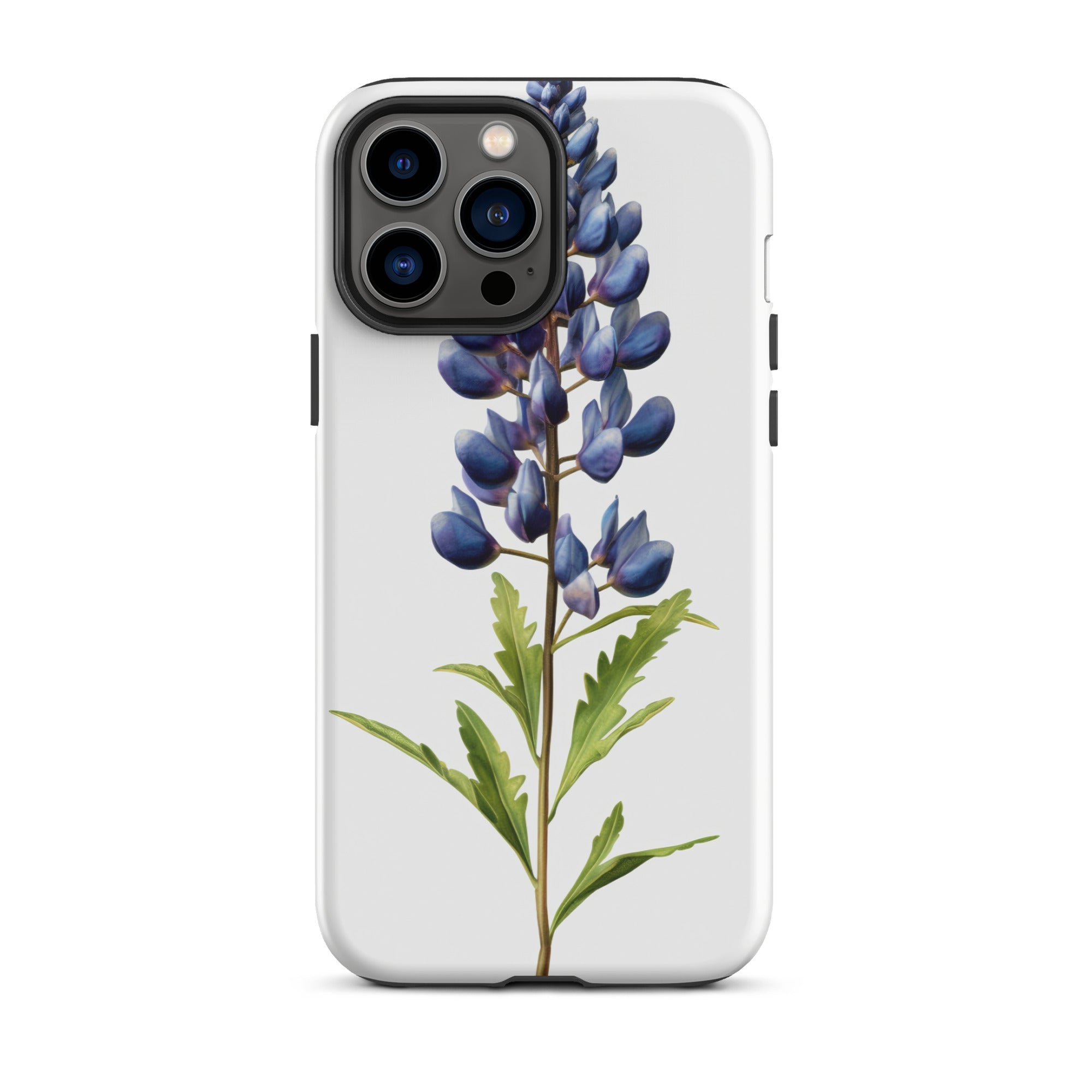 Bluebonnet Lupine Flower iPhone Case by Visual Verse - Image 22