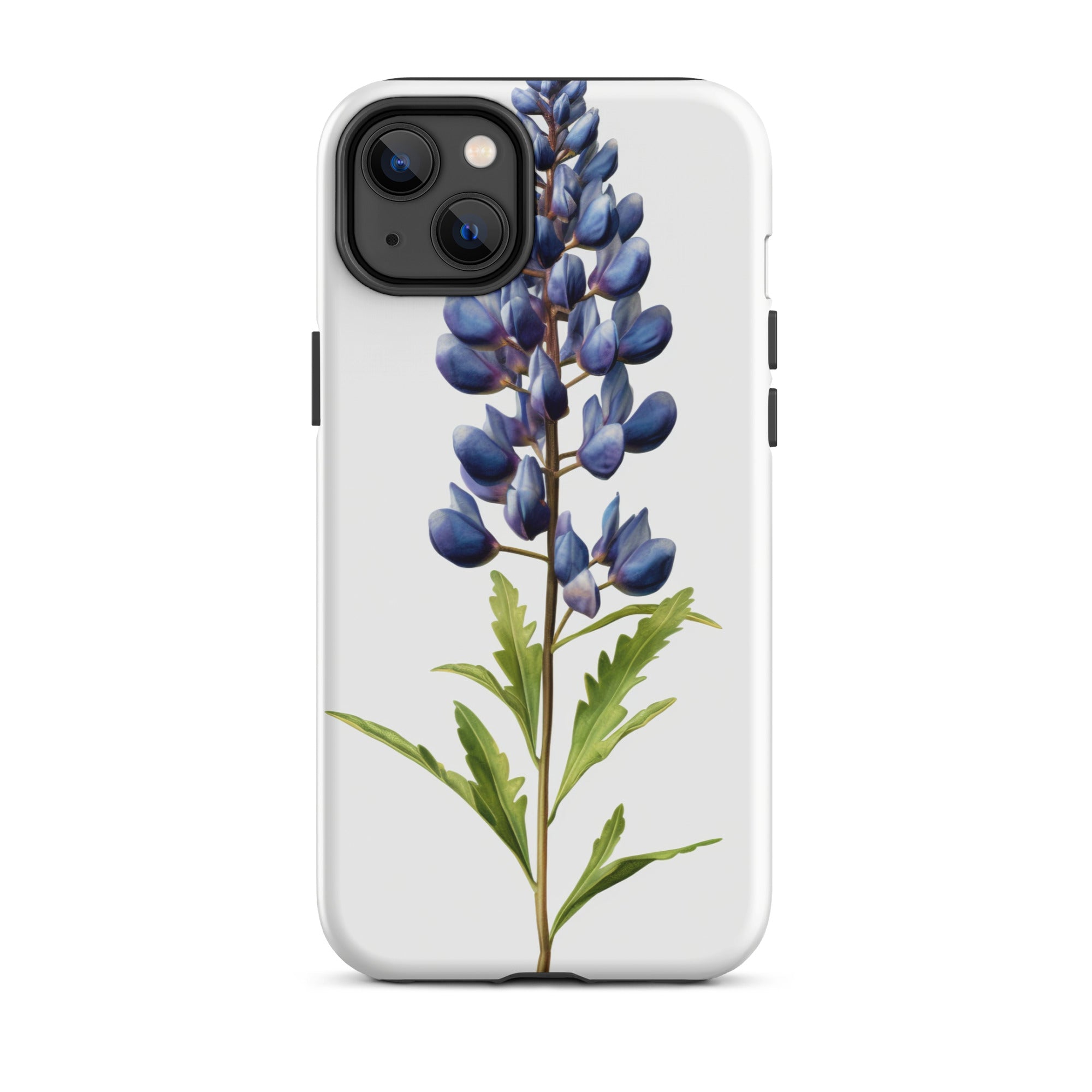 Bluebonnet Lupine Flower iPhone Case by Visual Verse - Image 26