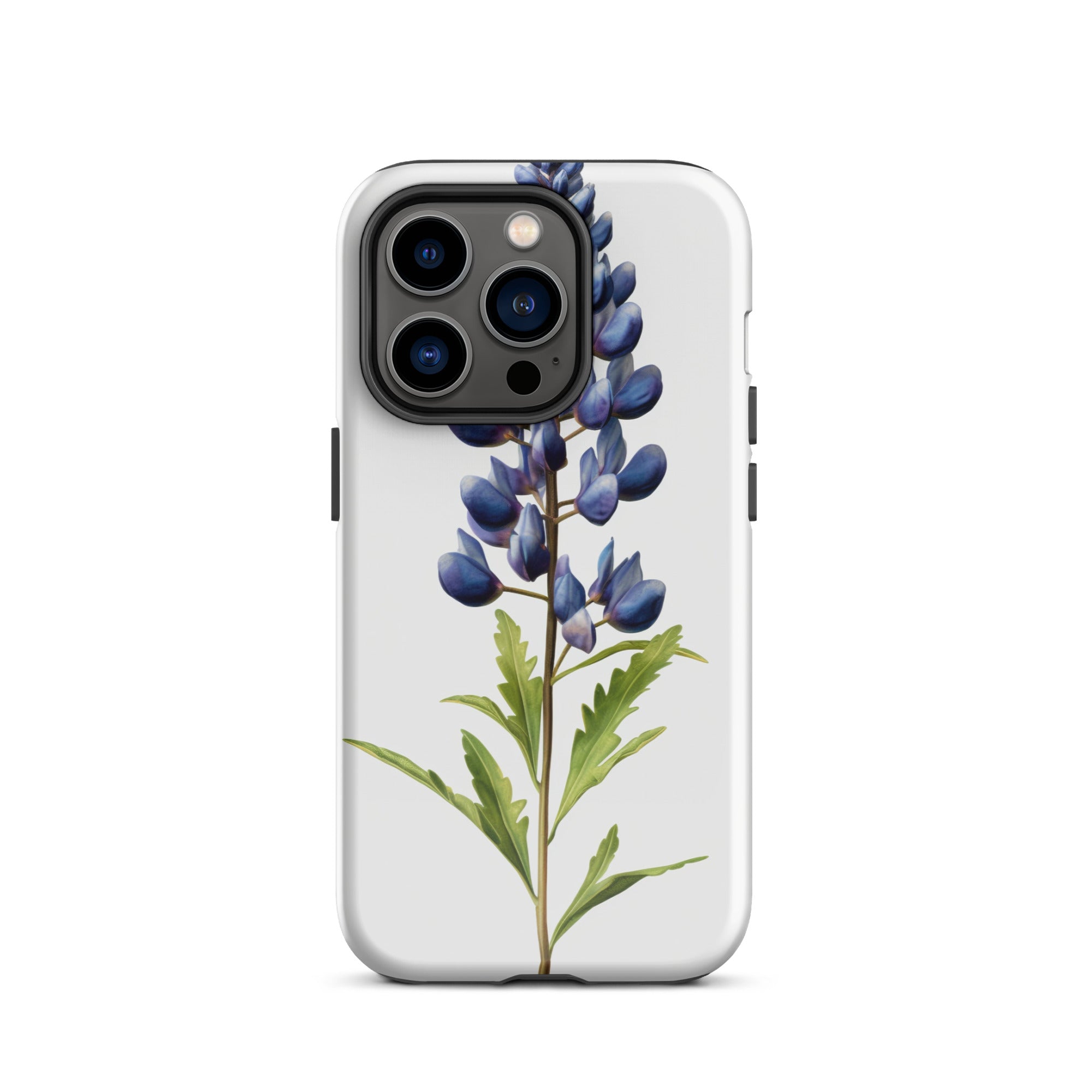 Bluebonnet Lupine Flower iPhone Case by Visual Verse - Image 27