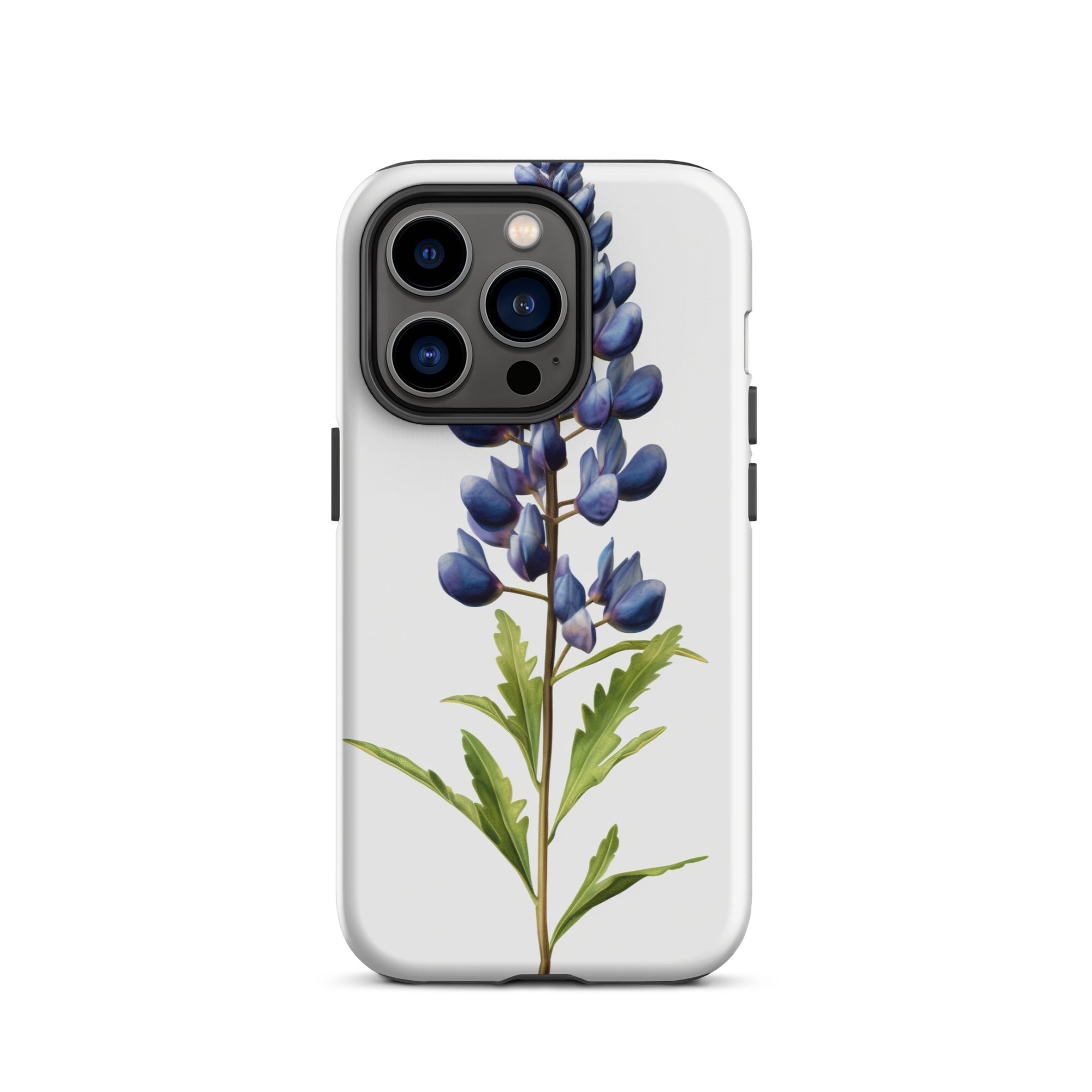 Bluebonnet Lupine Flower iPhone Case by Visual Verse - Image 28