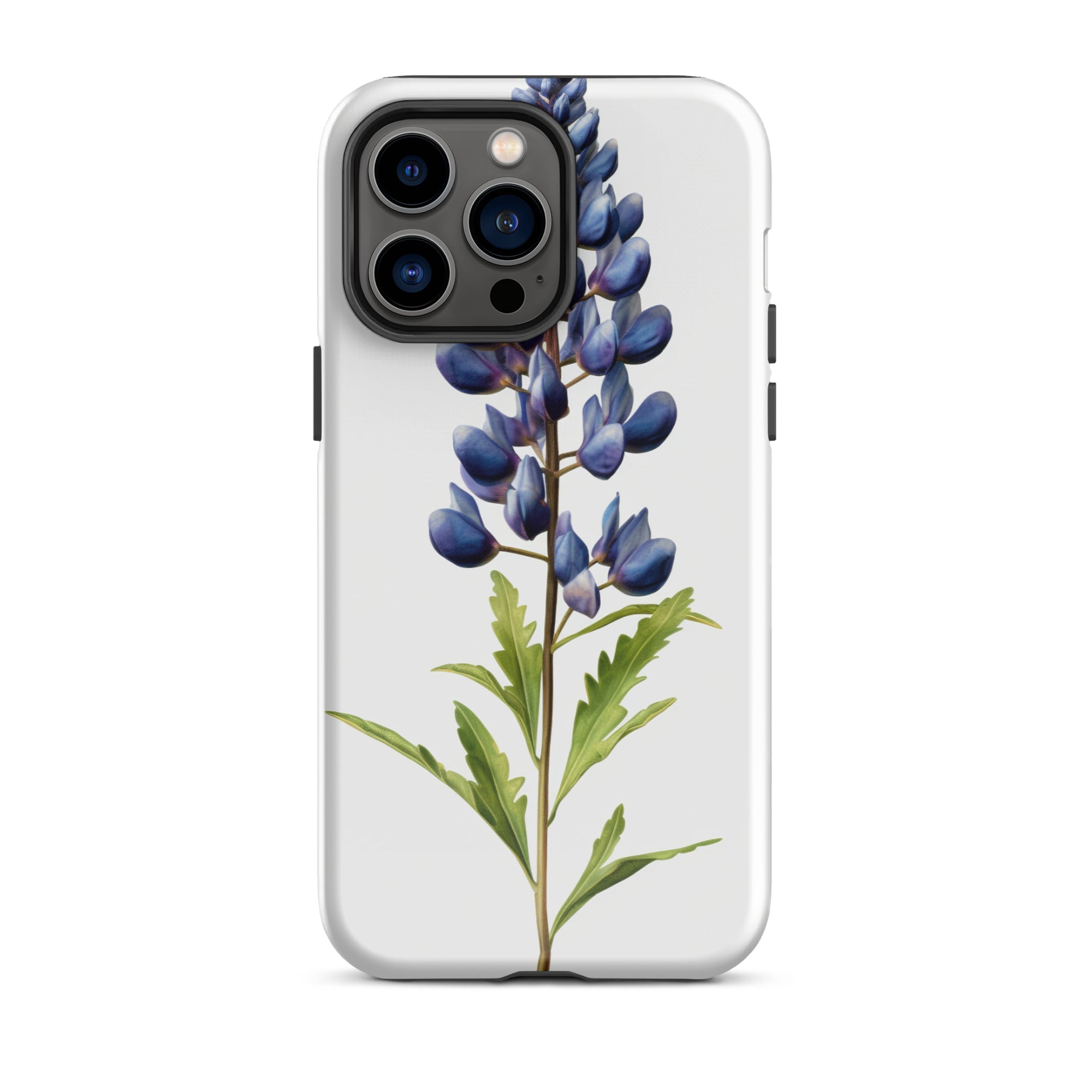 Bluebonnet Lupine Flower iPhone Case by Visual Verse - Image 29